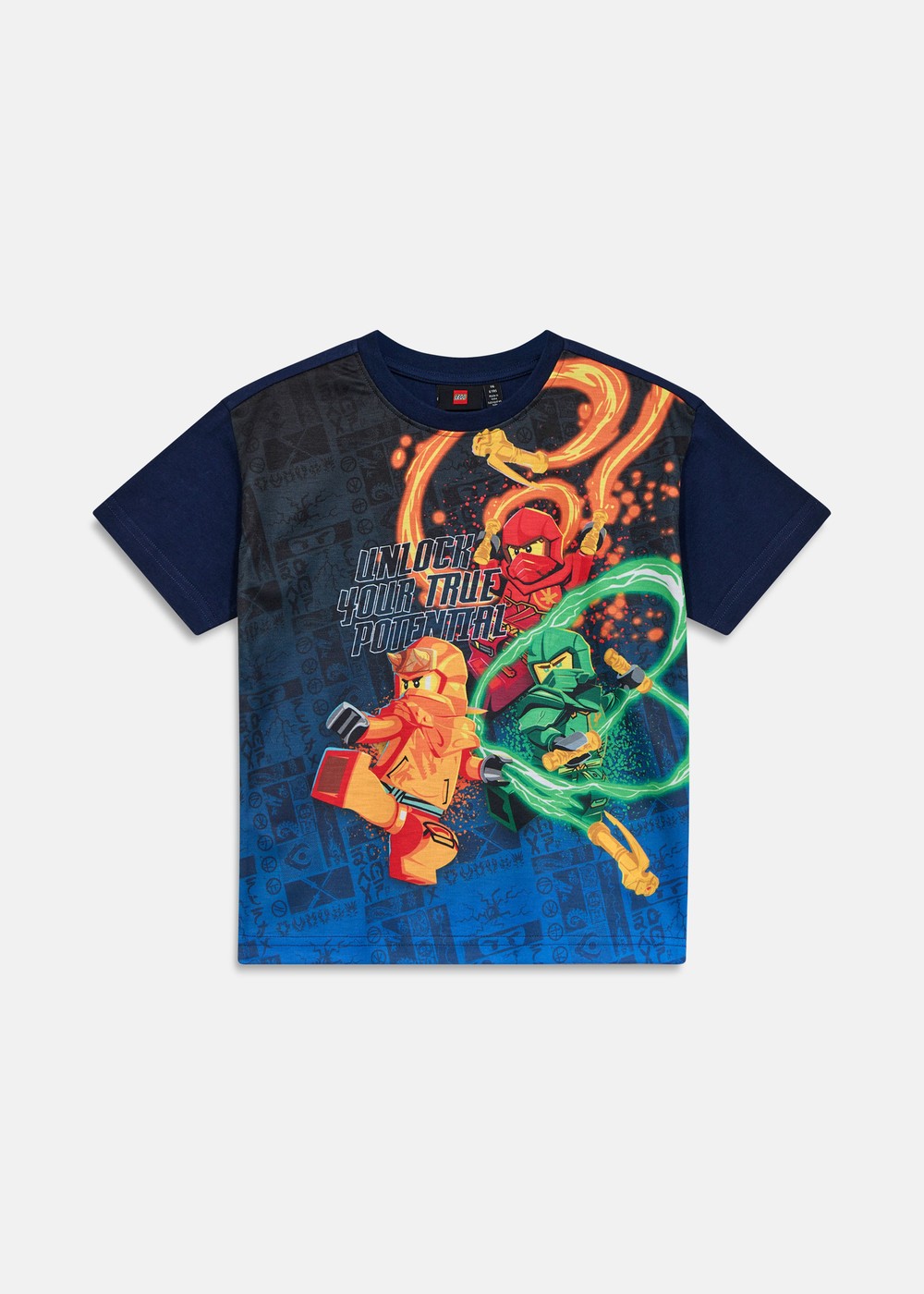 Lwtaffy 124 - T-Shirt S/S, Dark Navy, 110,  T-Shirts Lwtaffy 124 - T-Shirt S/S, Dark Navy, 110,  T-Shirts