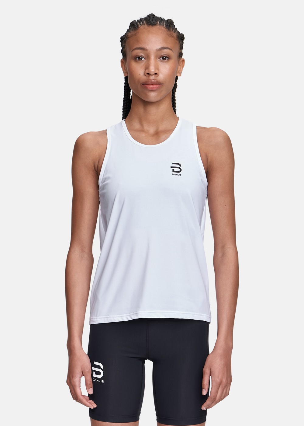 Singlet Tempo Wmn, Brilliant White, S,  Träningslinnen