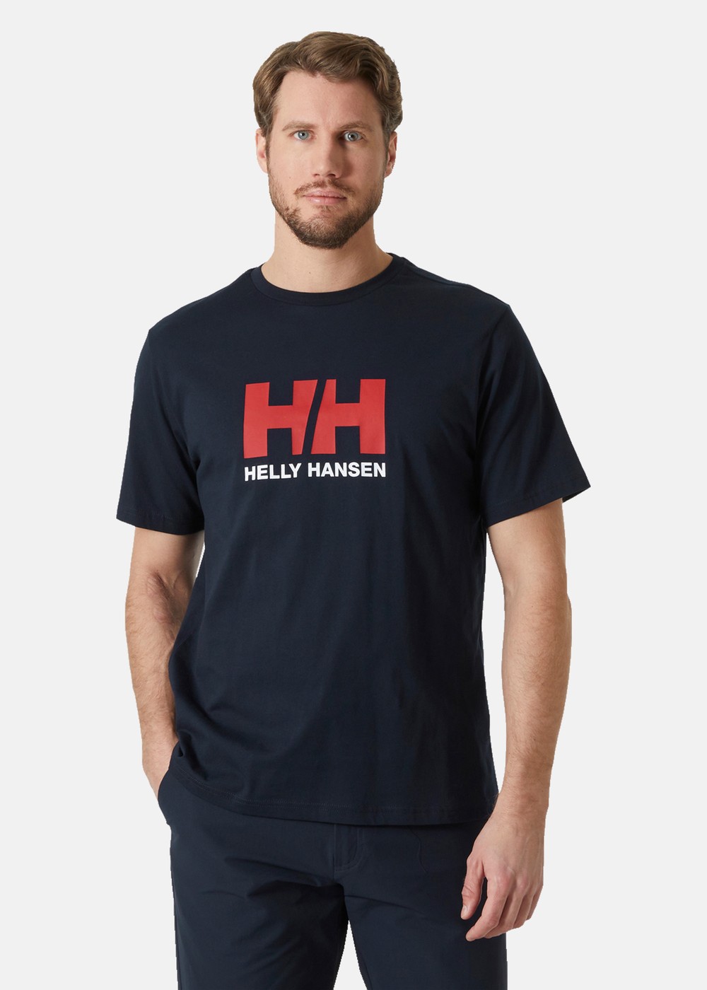 Hh Logo T-Shirt 3.0, 597 Navy, 4xl,  T-Shirts