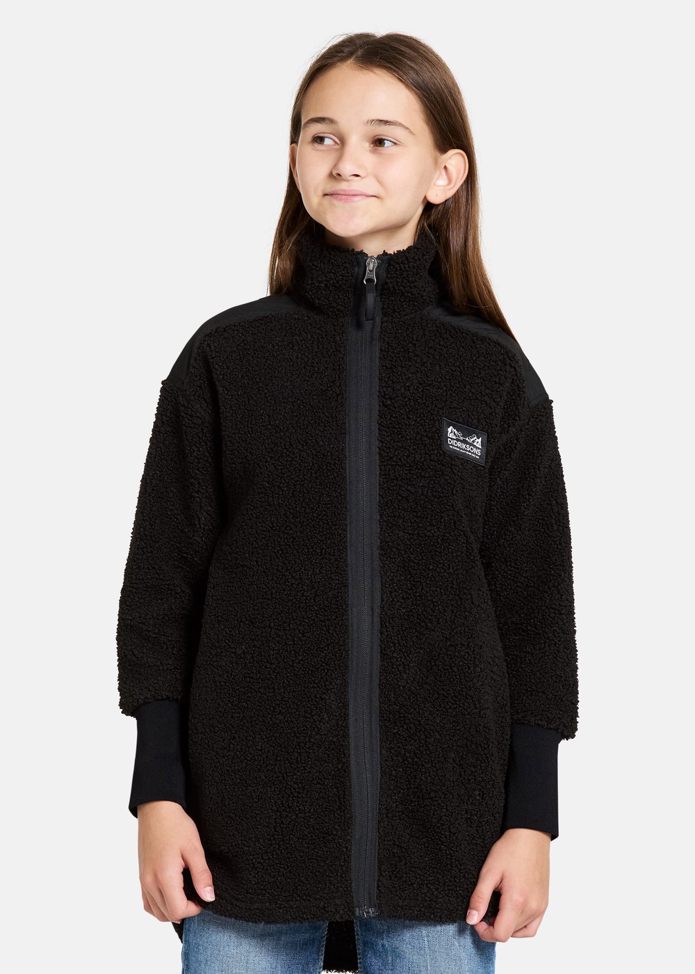 Ampere Kids Fz L, Black, 120,  Vårjackor Ampere Kids Fz L, Black, 120,  Vårjackor