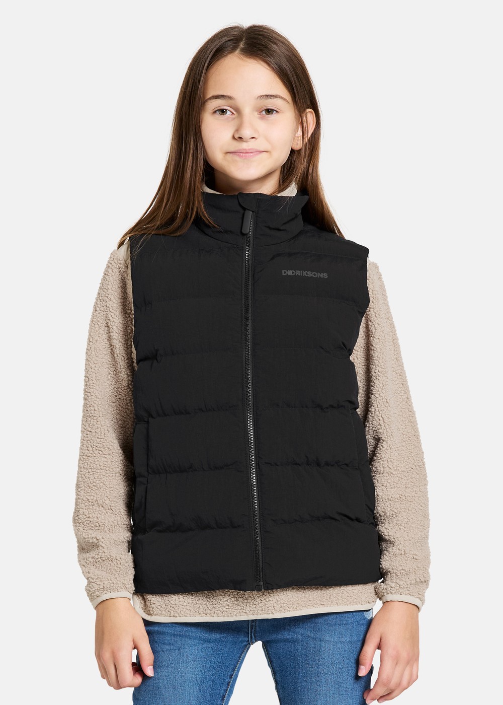 Kilo Kids Vest, Black, 150,  Jackor
