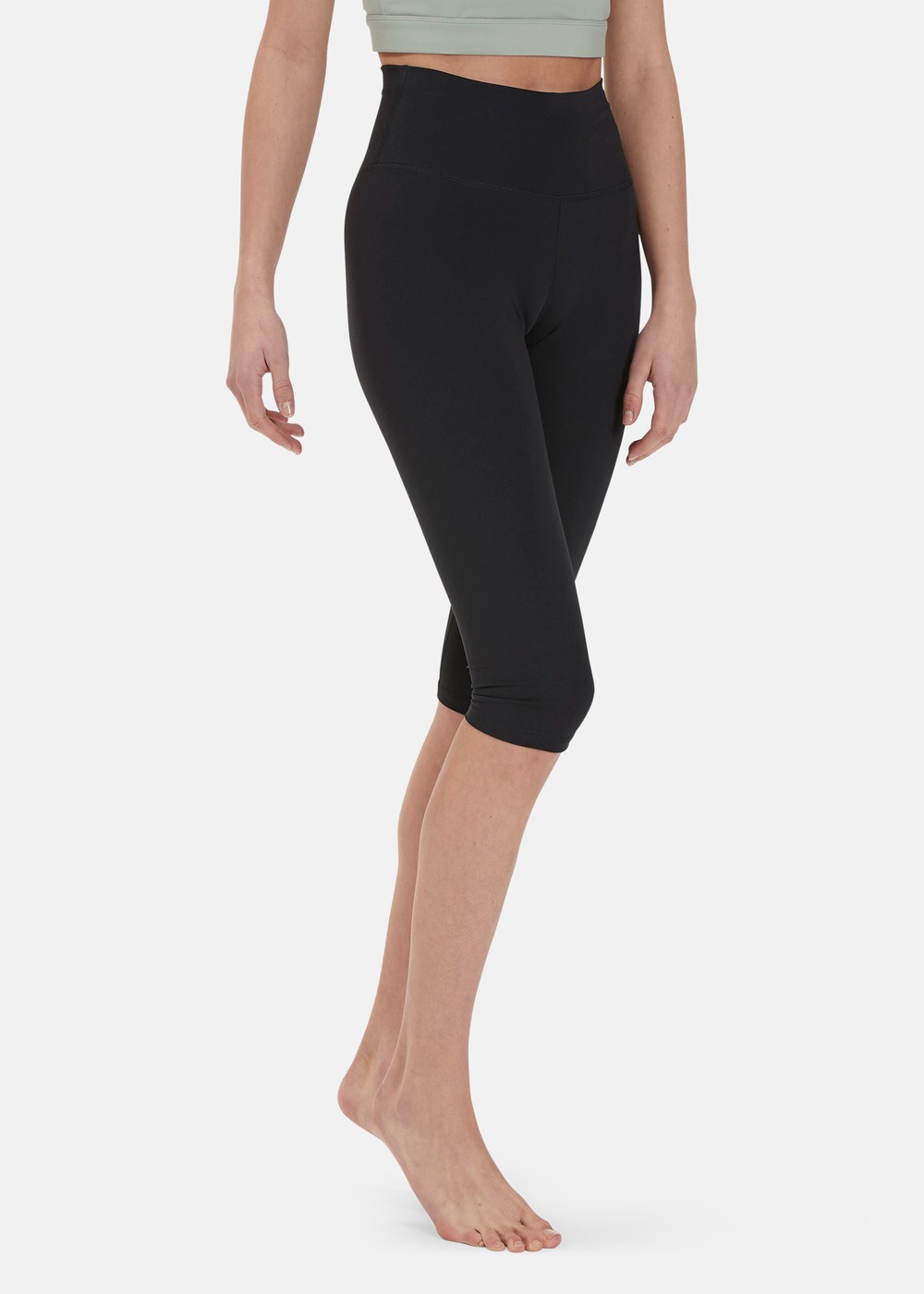 Franz W 3/4 Waist Tights, Black, 44,  Långa Tights