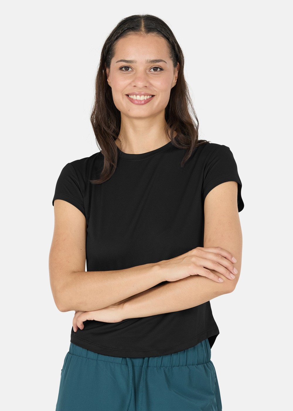 Doja W S/S Tee, Black, 44,  T-Shirts