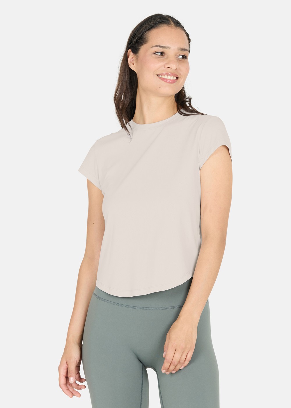 Doja W S/S Tee, Lunar Rock, 42,  T-Shirts Doja W S/S Tee, Lunar Rock, 42,  T-Shirts