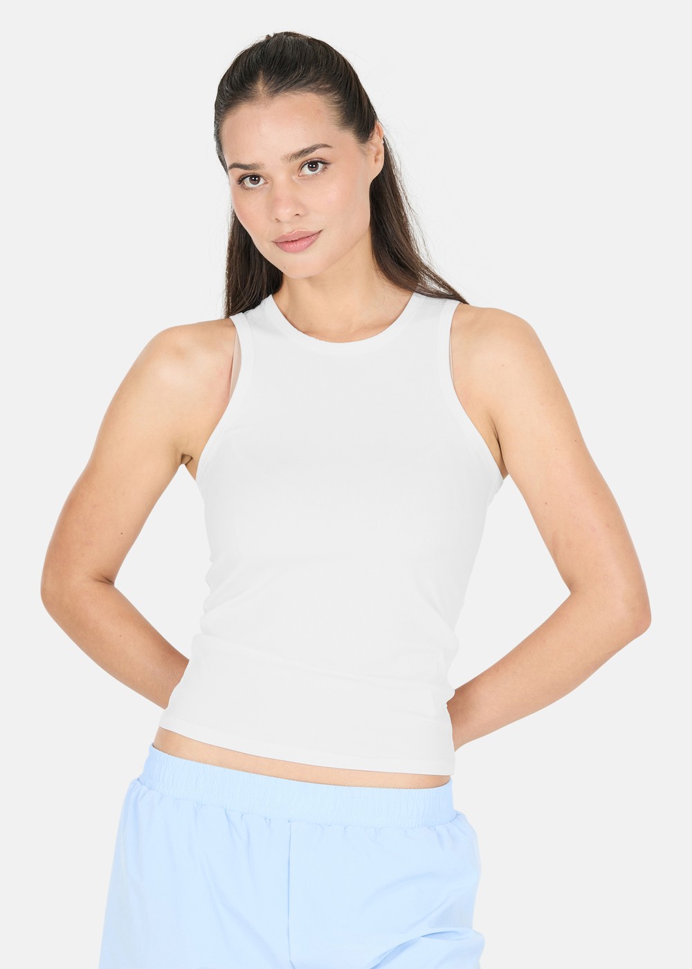 Madilyn W Top, White, 38,  Löpar-Linnen