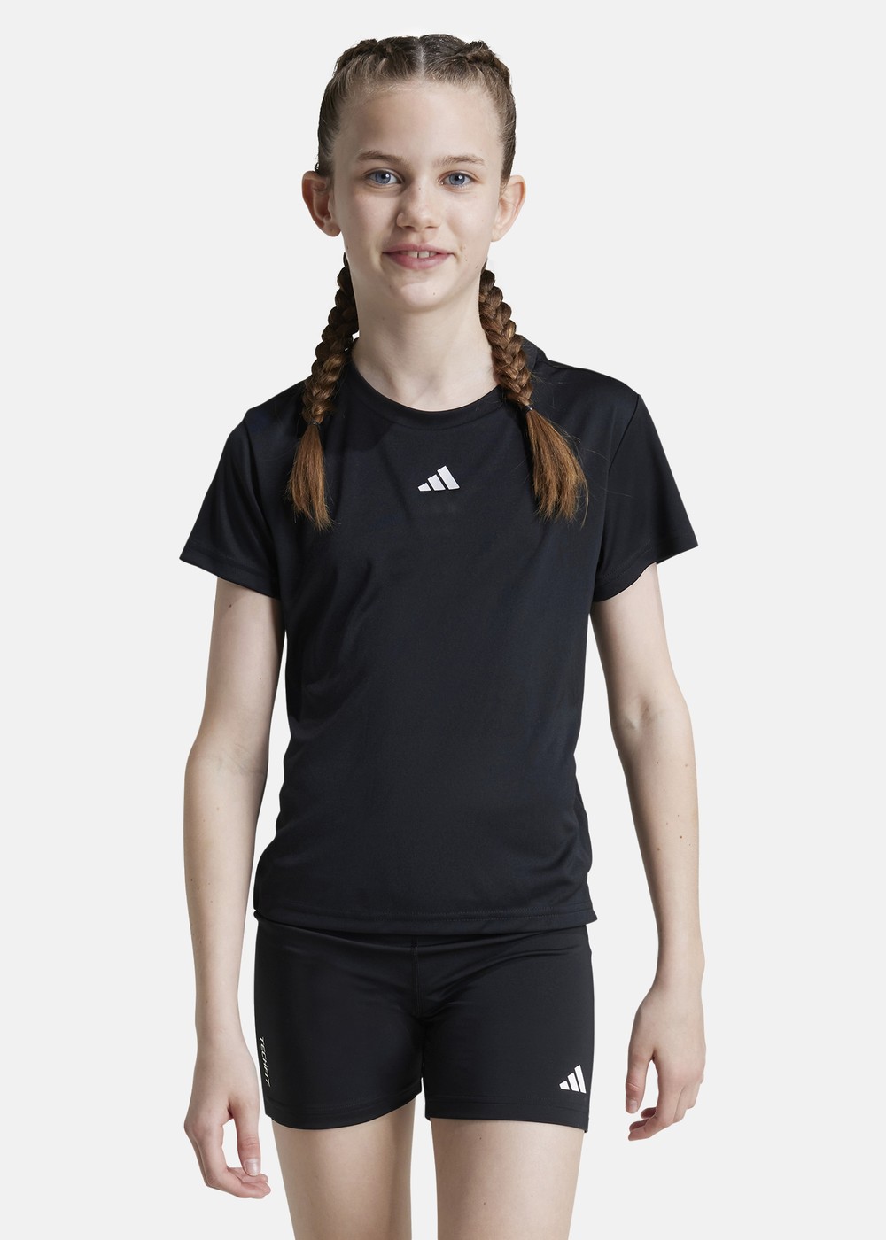 JG TR-ES T, BLACK/WHITE, 164,  T-shirts | Kläder//Junior//Byxor//Vardagsbyxor | Padelspecialisterna