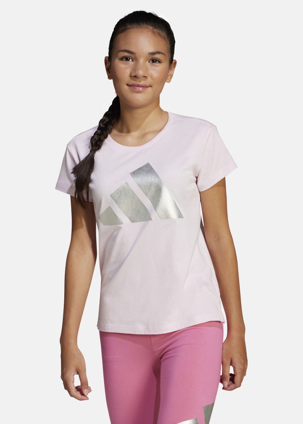 Jg Glam T, Clpink/Silvmt, 152,  T-Shirts