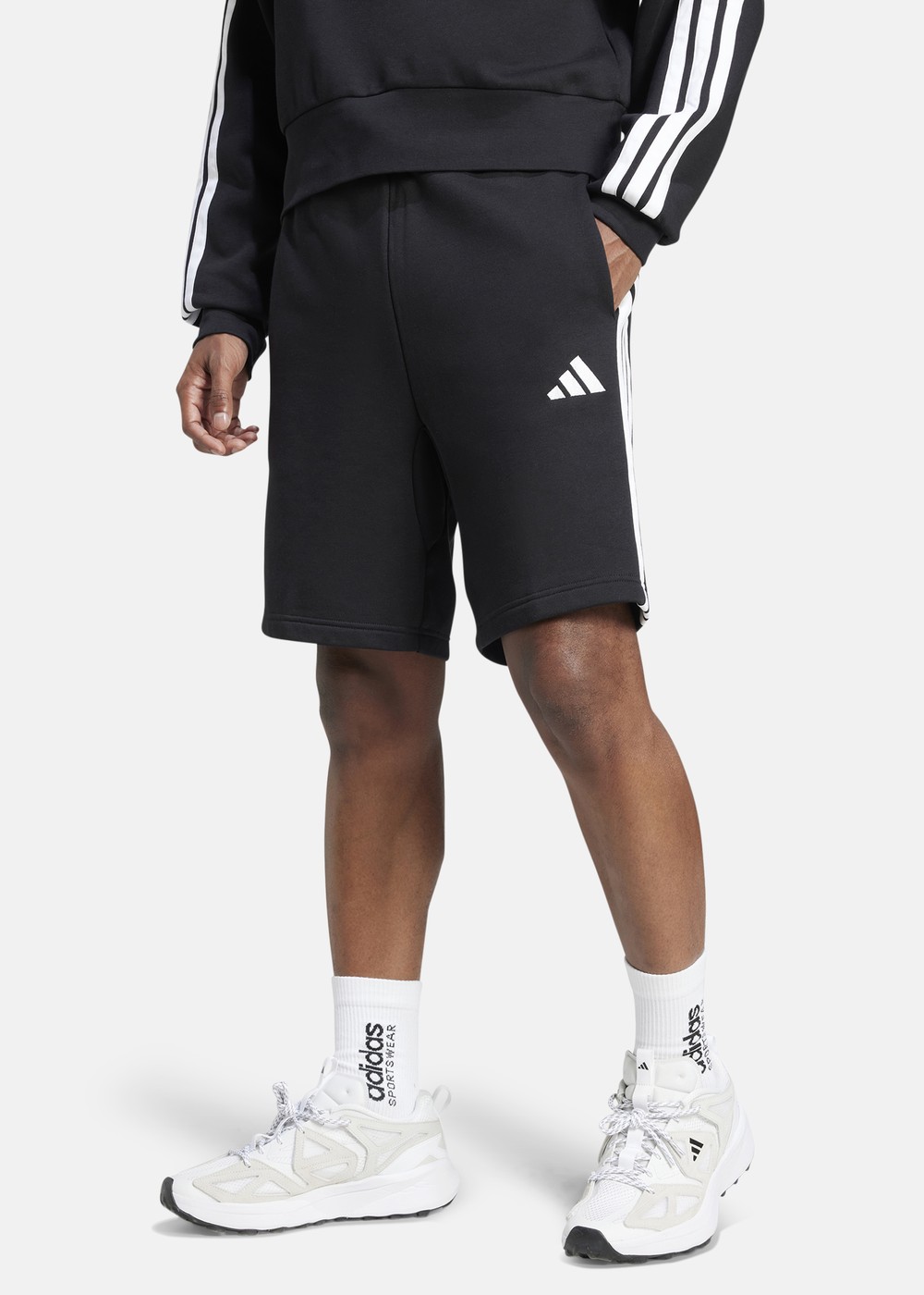 M 3S FL SHO, BLACK/WHITE, XL,  Vardagsshorts