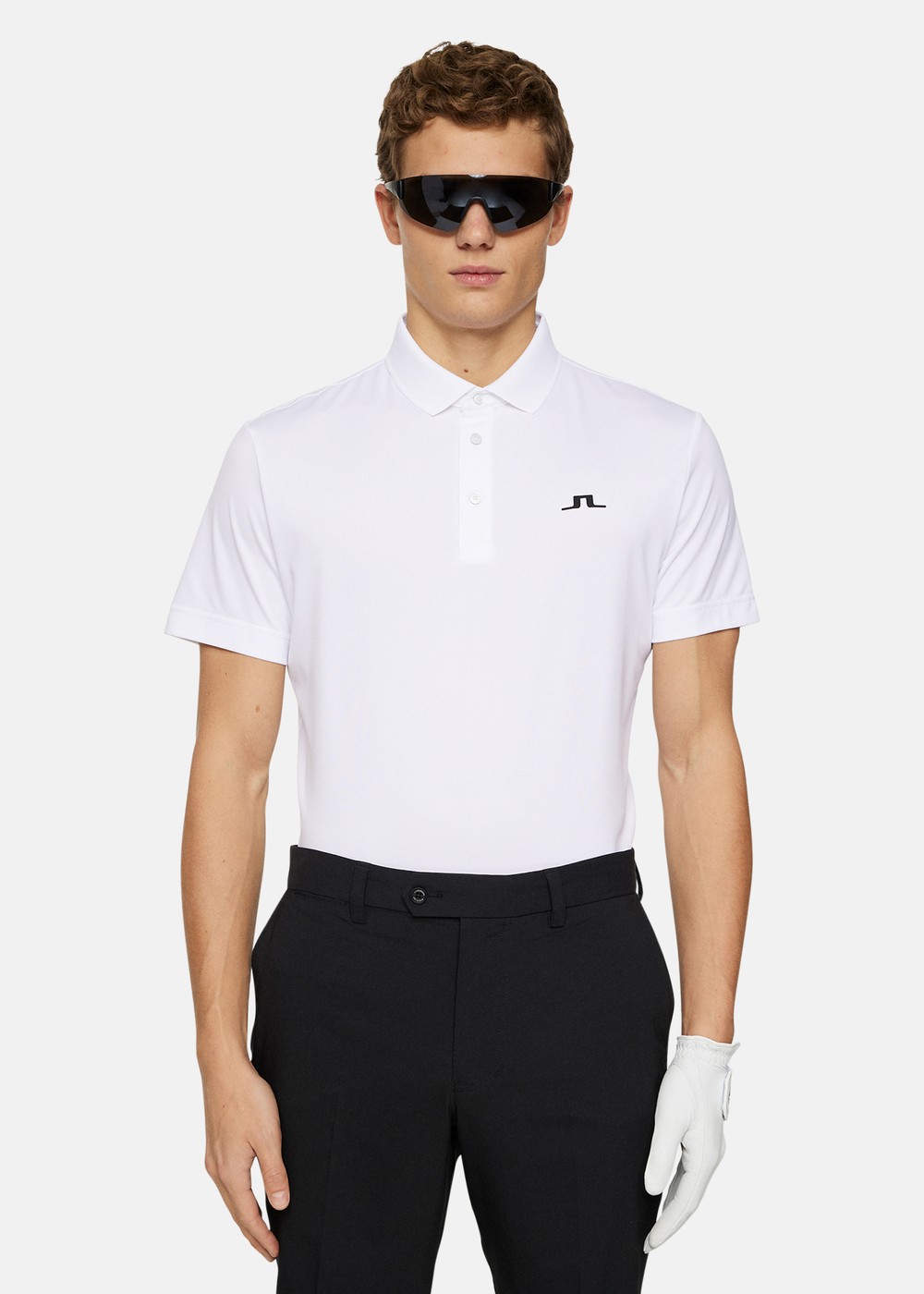 Bridge Polo, White, L,  Tränings-T-Shirts