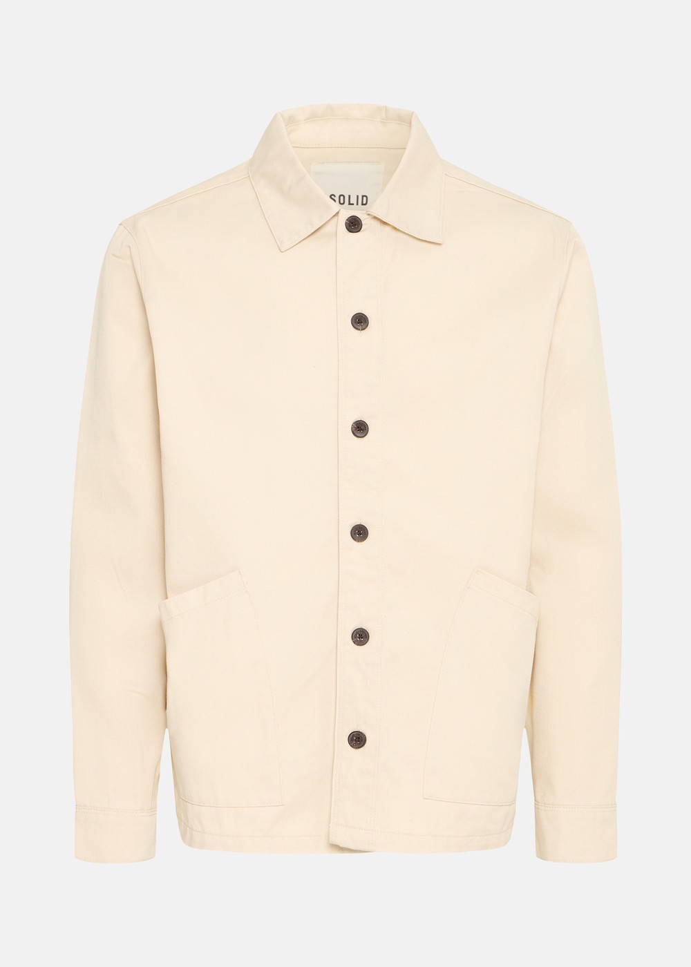 Sdossie Overshirt, Oatmeal, S,  Långärmade Skjortor Sdossie Overshirt, Oatmeal, S,  Långärmade Skjortor