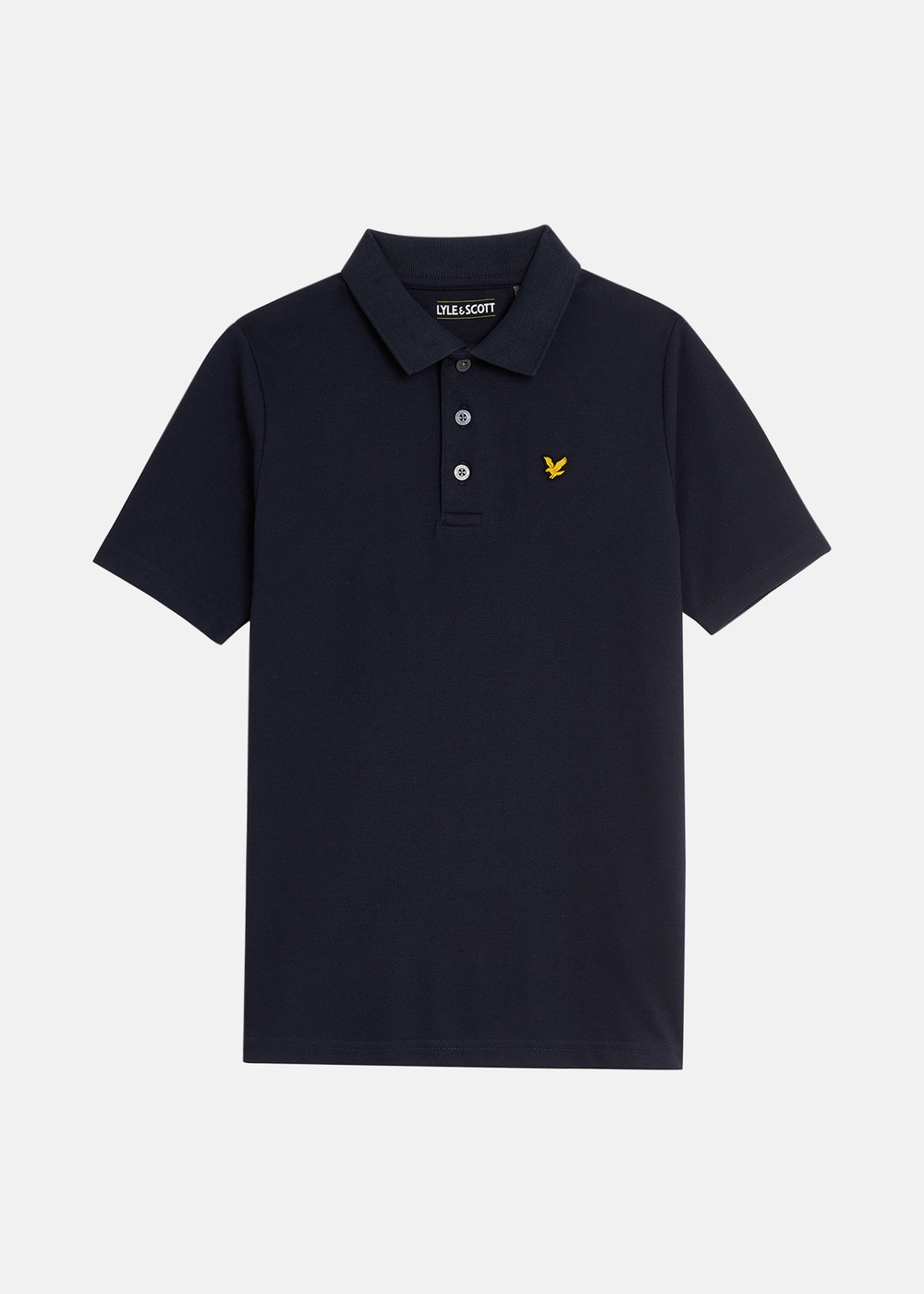 Sports Polo Shirt, Dark Navy, 15-16,  Bomullspikéer