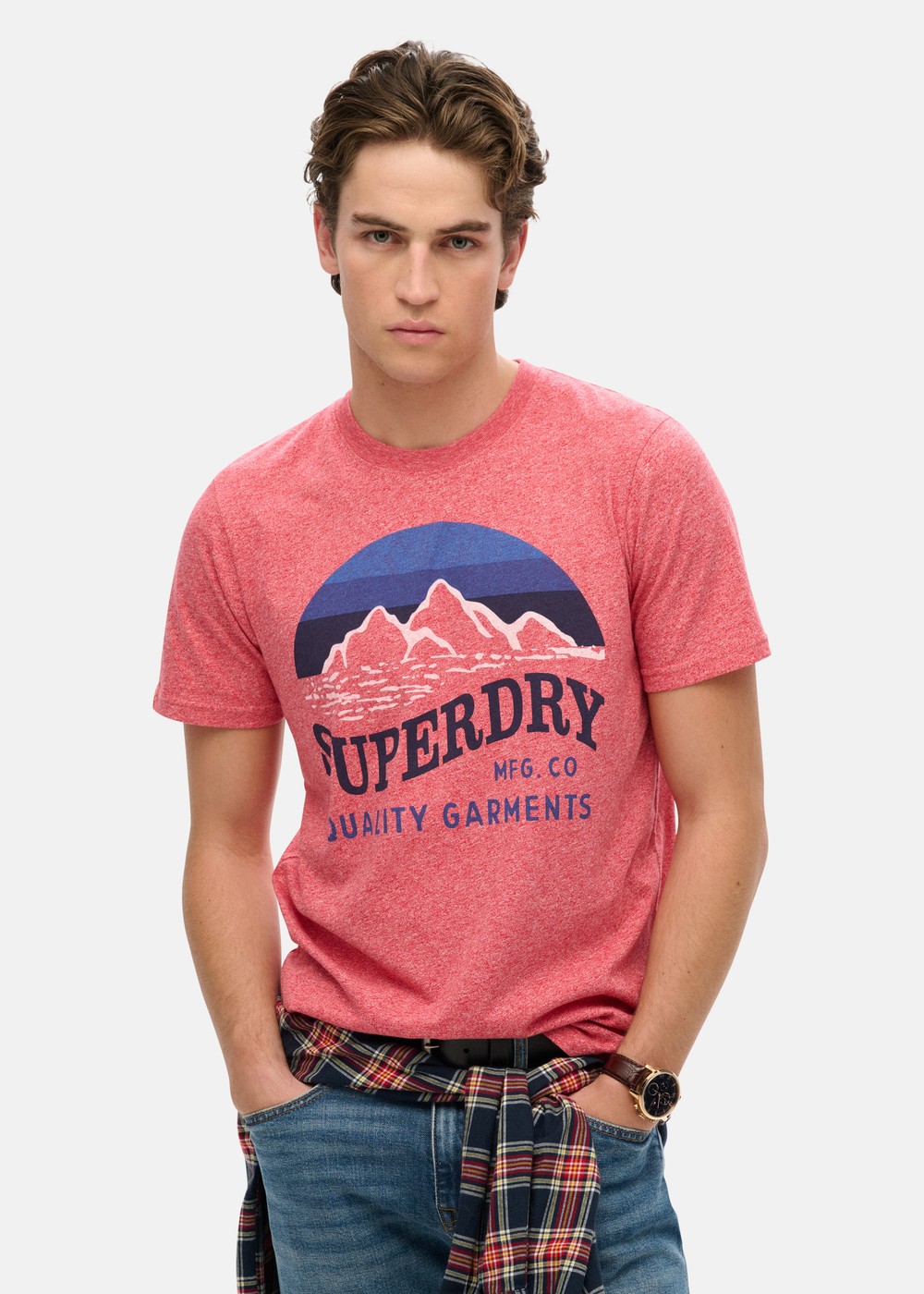 Cl Great Outdoors Relaxed Tee, Monroe Red Grit, M,  T-Shirts Cl Great Outdoors Relaxed Tee, Monroe Red Grit, M,  T-Shirts