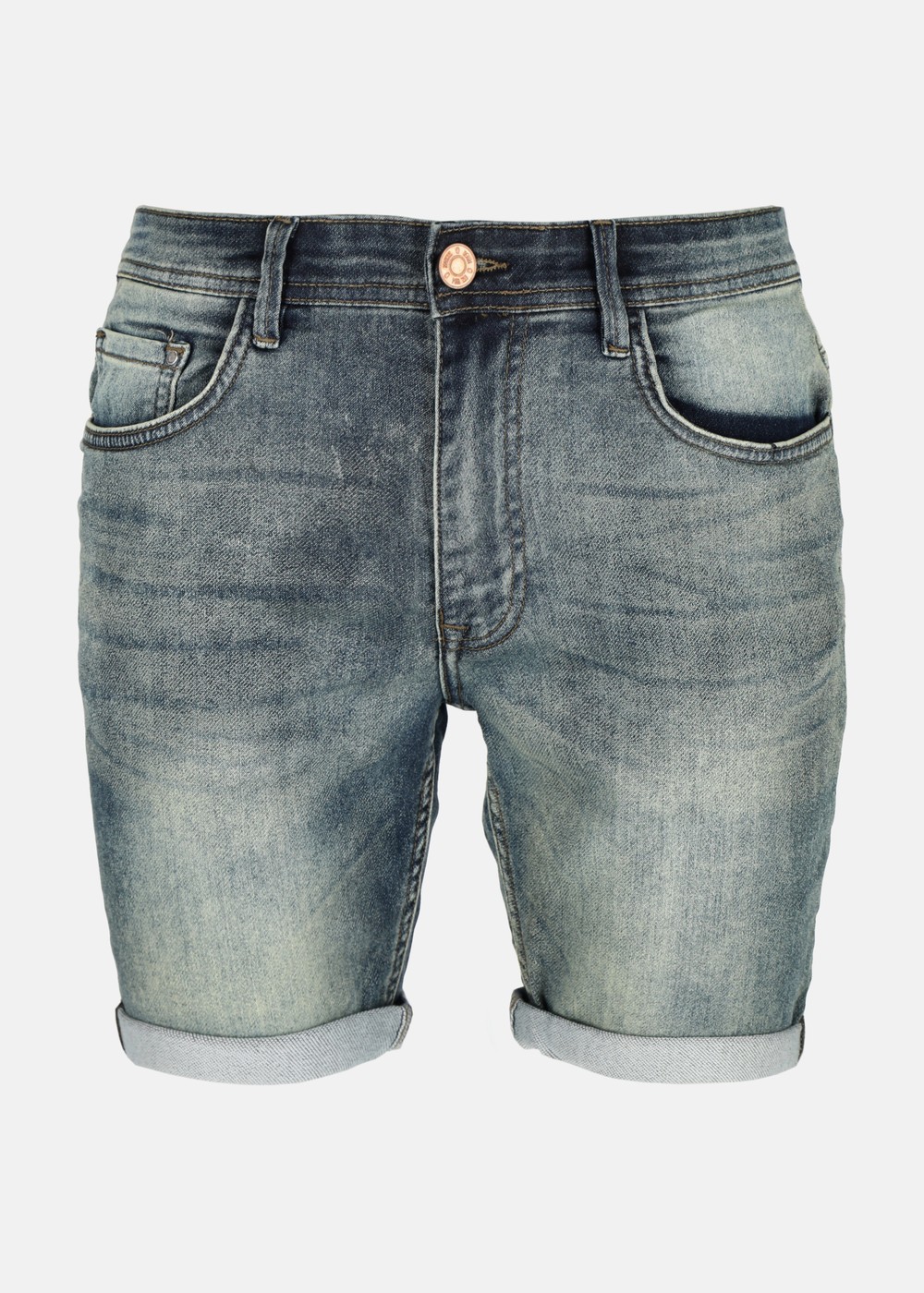 Lesli, Light Destroy Wash, 34,  Jeansshorts