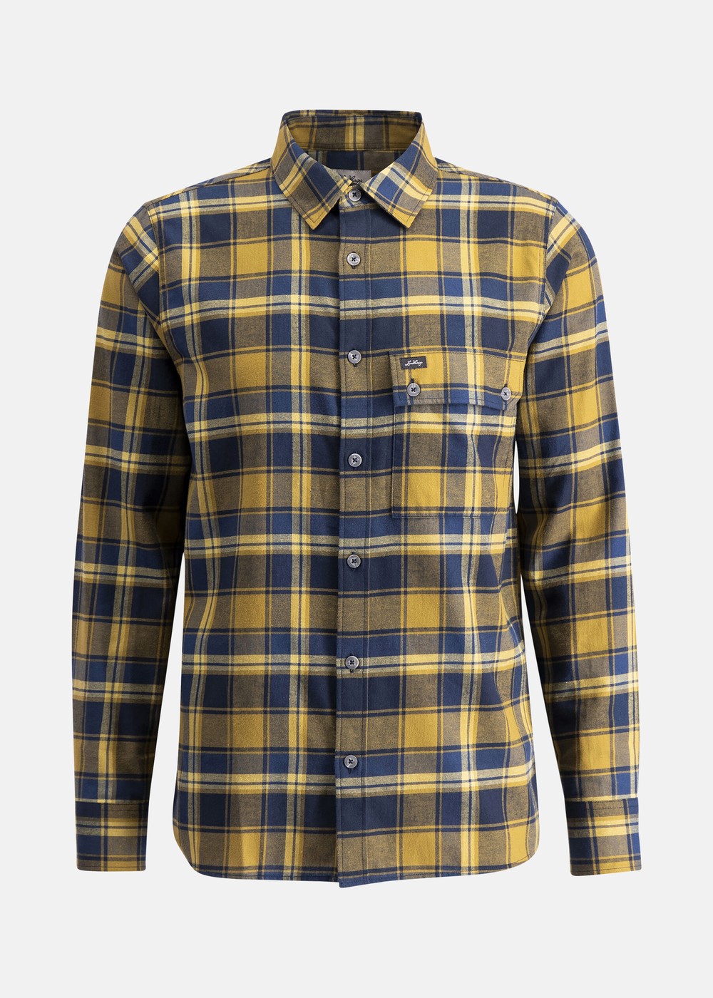 Järpen Plaid Flannel Shirt, Olive, S,  Långärmade Skjortor Järpen Plaid Flannel Shirt, Olive, S,  Långärmade Skjortor
