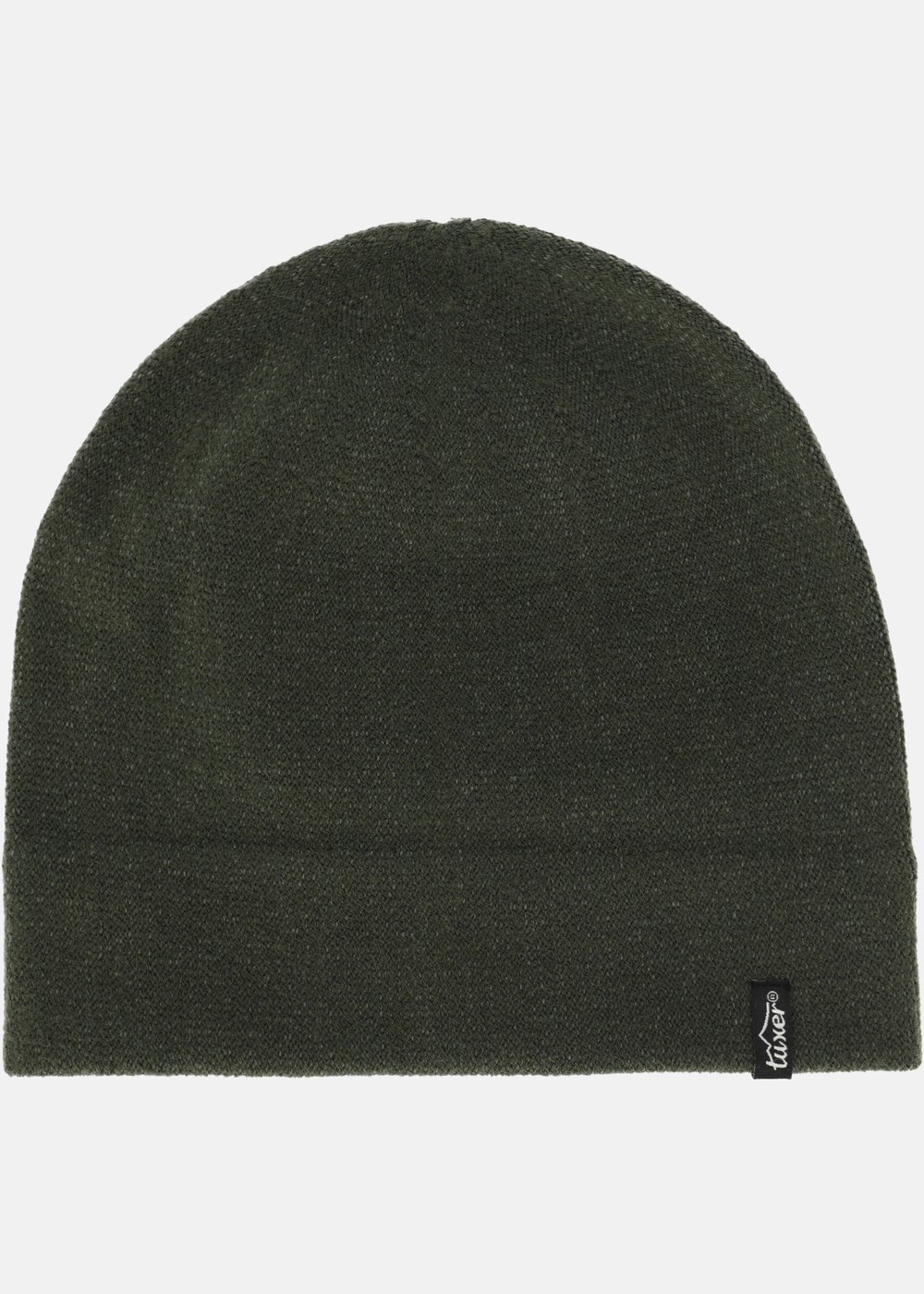 Woolen Cap, Dk Olive, Onesize,  Pannband