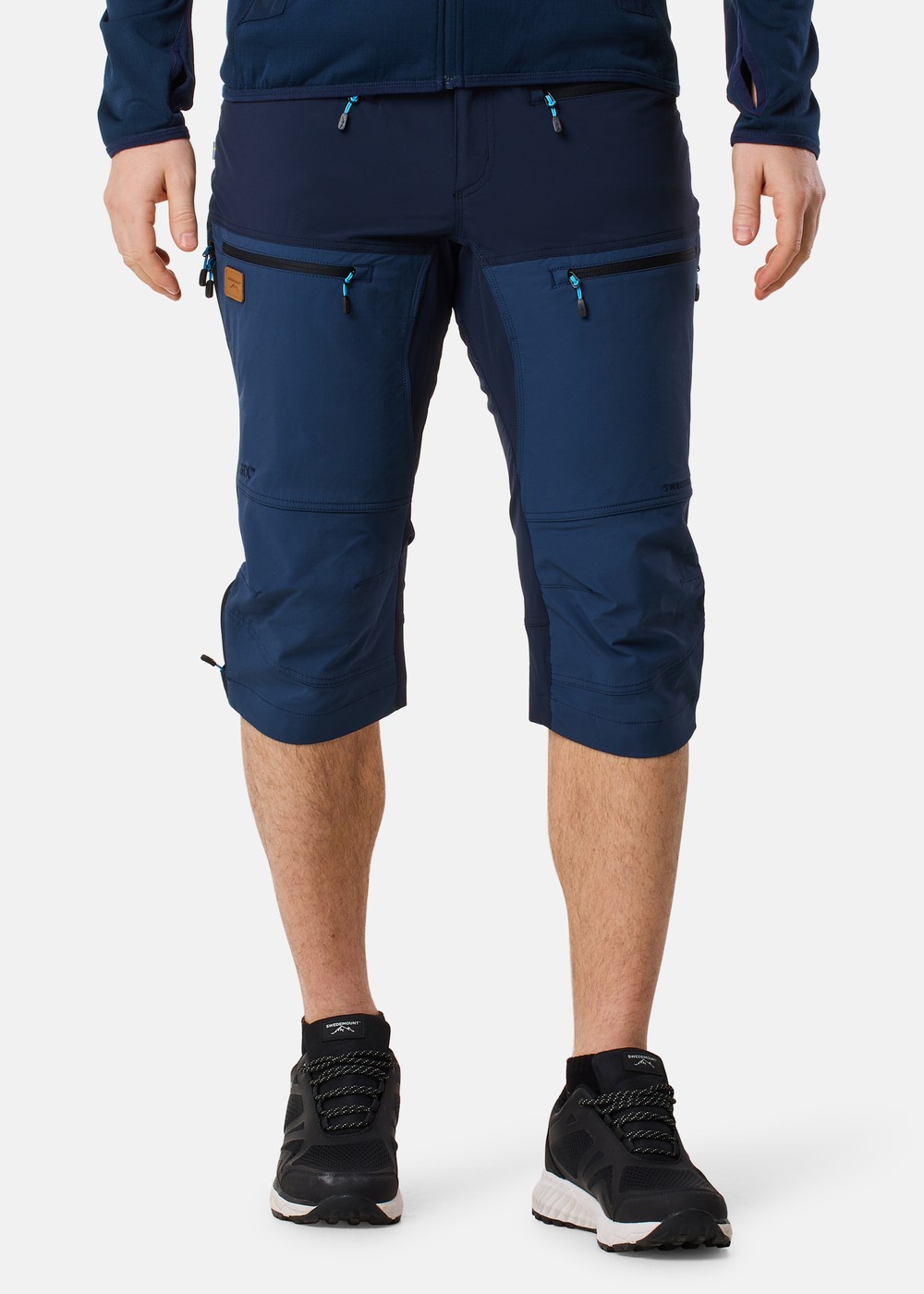 Lofoten Stretch 3/4 Pants, Dk. Navy/Denim Blue, Xl,  Vandringsbyxor Lofoten Stretch 3/4 Pants, Dk. Navy/Denim Blue, Xl,  Vandringsbyxor