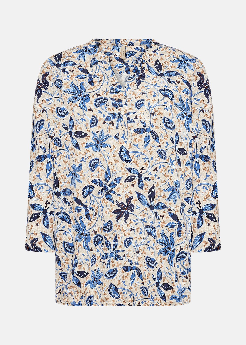 Sc-Felicity Aop 498, Air Blue Combi, M,  T-Shirts Sc-Felicity Aop 498, Air Blue Combi, M,  T-Shirts