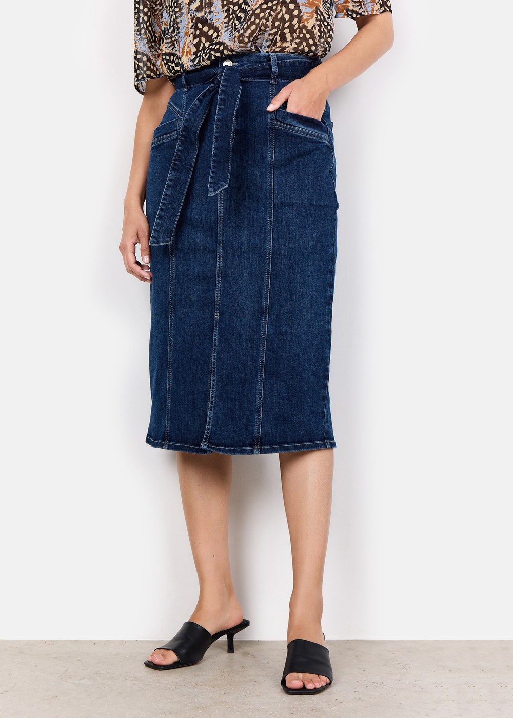 Sc-Kimberly 38, Dark Blue Denim, 42,  Kjolar Sc-Kimberly 38, Dark Blue Denim, 42,  Kjolar