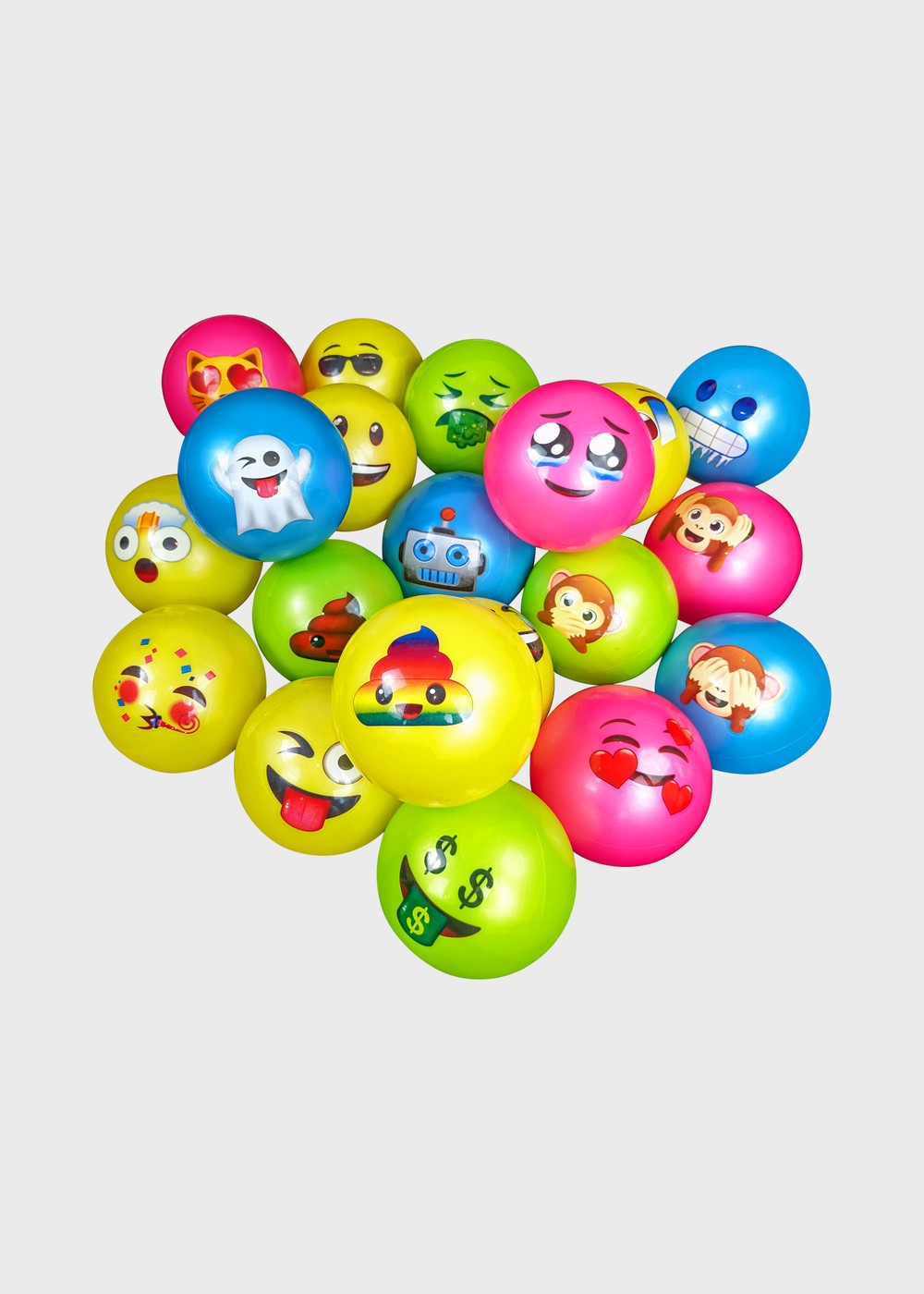 Sportme Emojibollar 14cm Mix, Multi, No Size,  Sommarlek