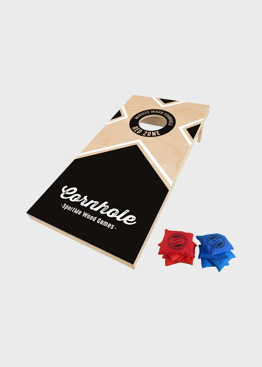 Cornhole Midsizeträ 77x46cm, Wood, No Size,  Sommarlek