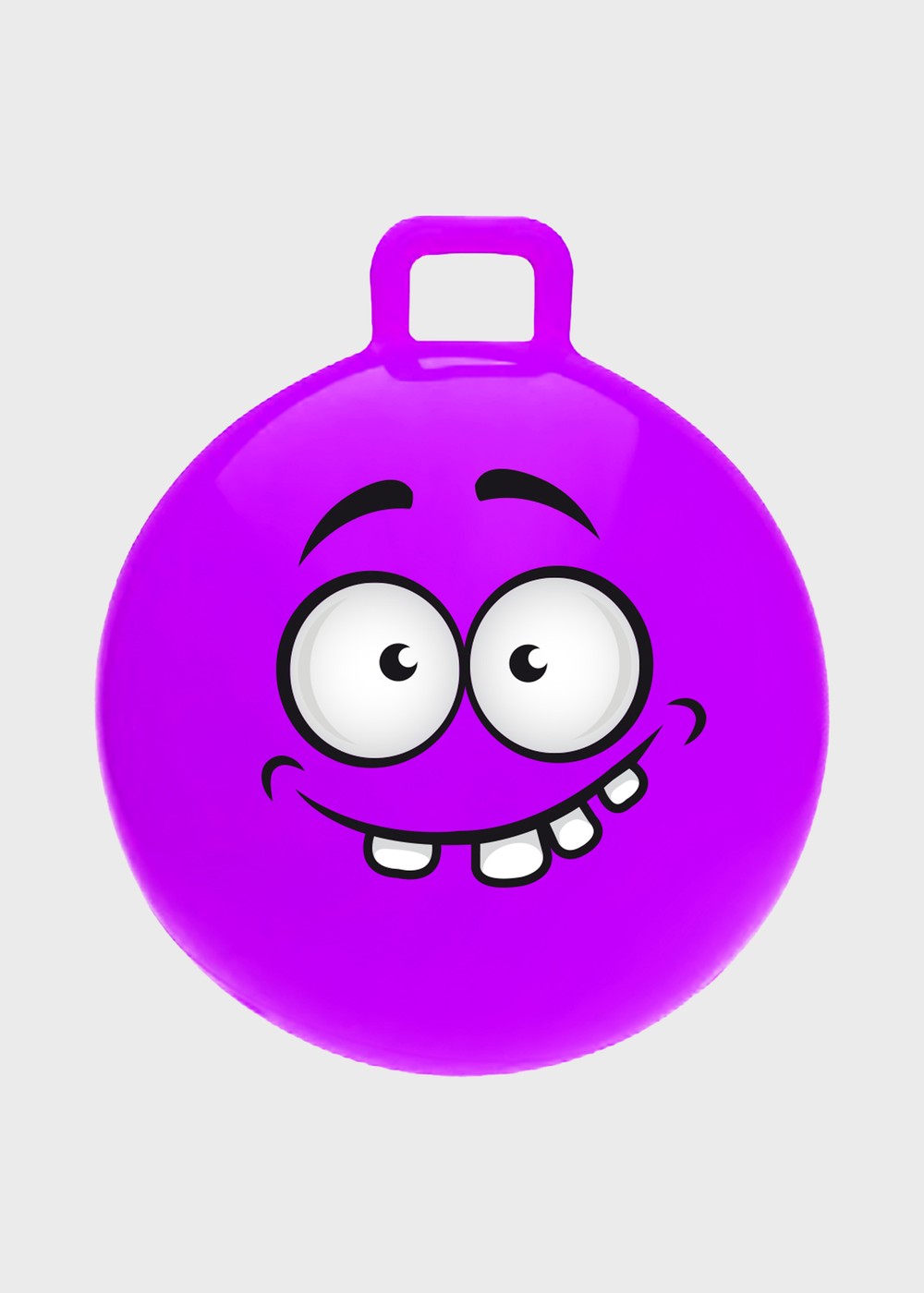 Hoppboll Funny Face, 55 Cm Lil, Purple, No Size,  Sommarlek