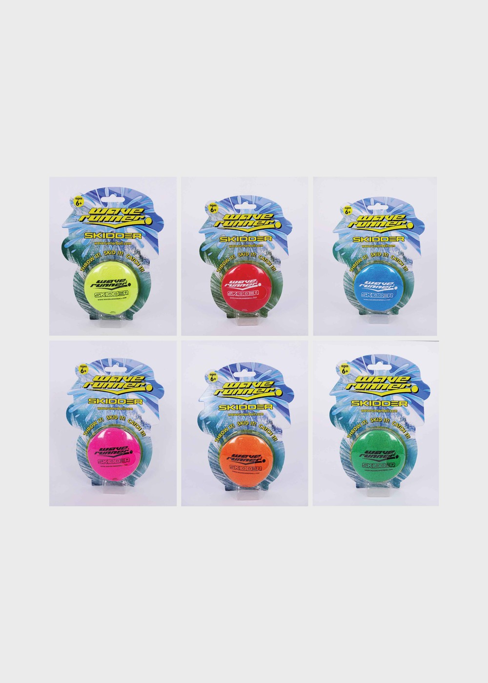 Waverunner Skidder Disc, 7cm, Multi, No Size,  Sommarlek