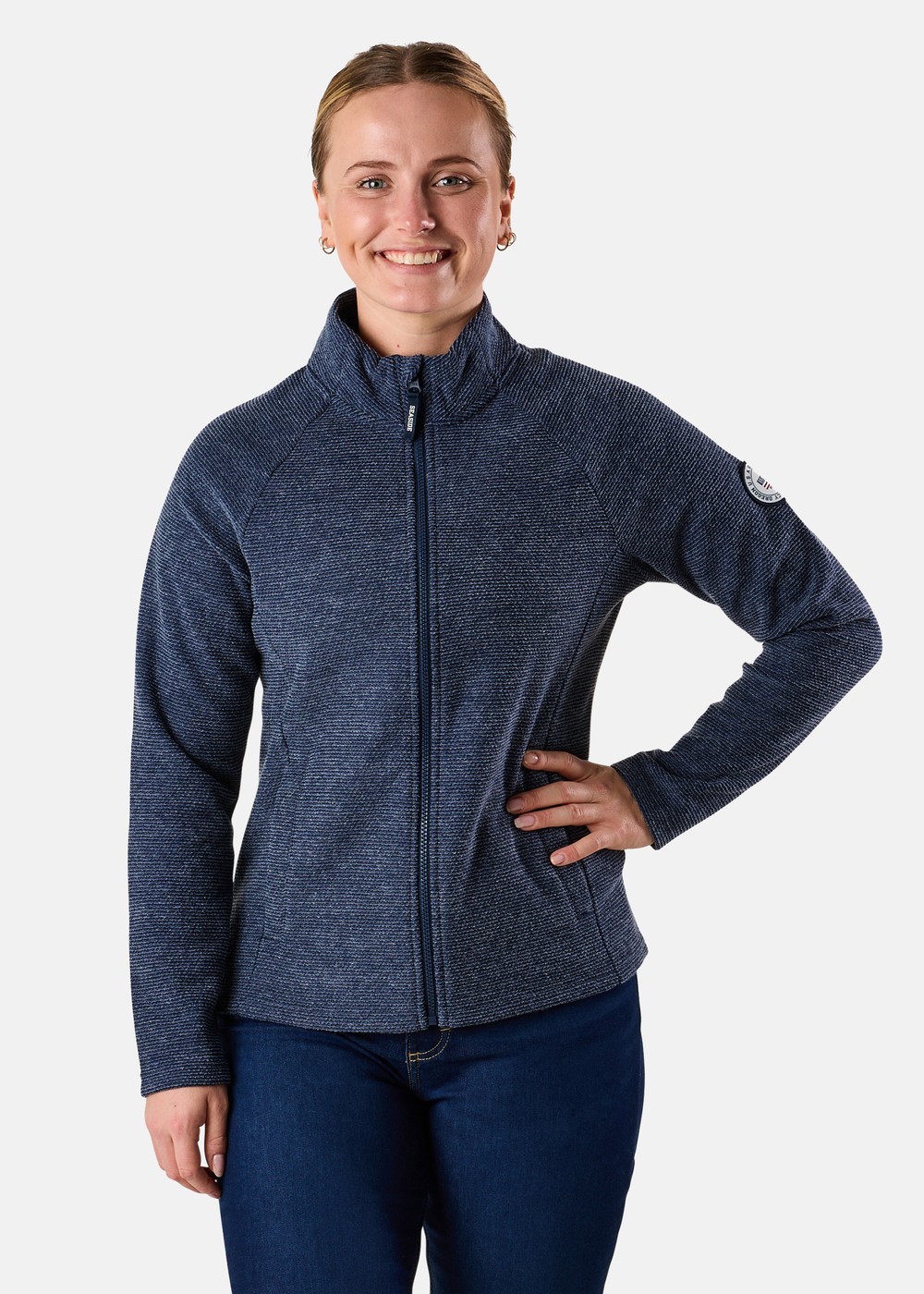 Sailor Fleece W, Navy Melange, 44,  Tröjor Sailor Fleece W, Navy Melange, 44,  Tröjor