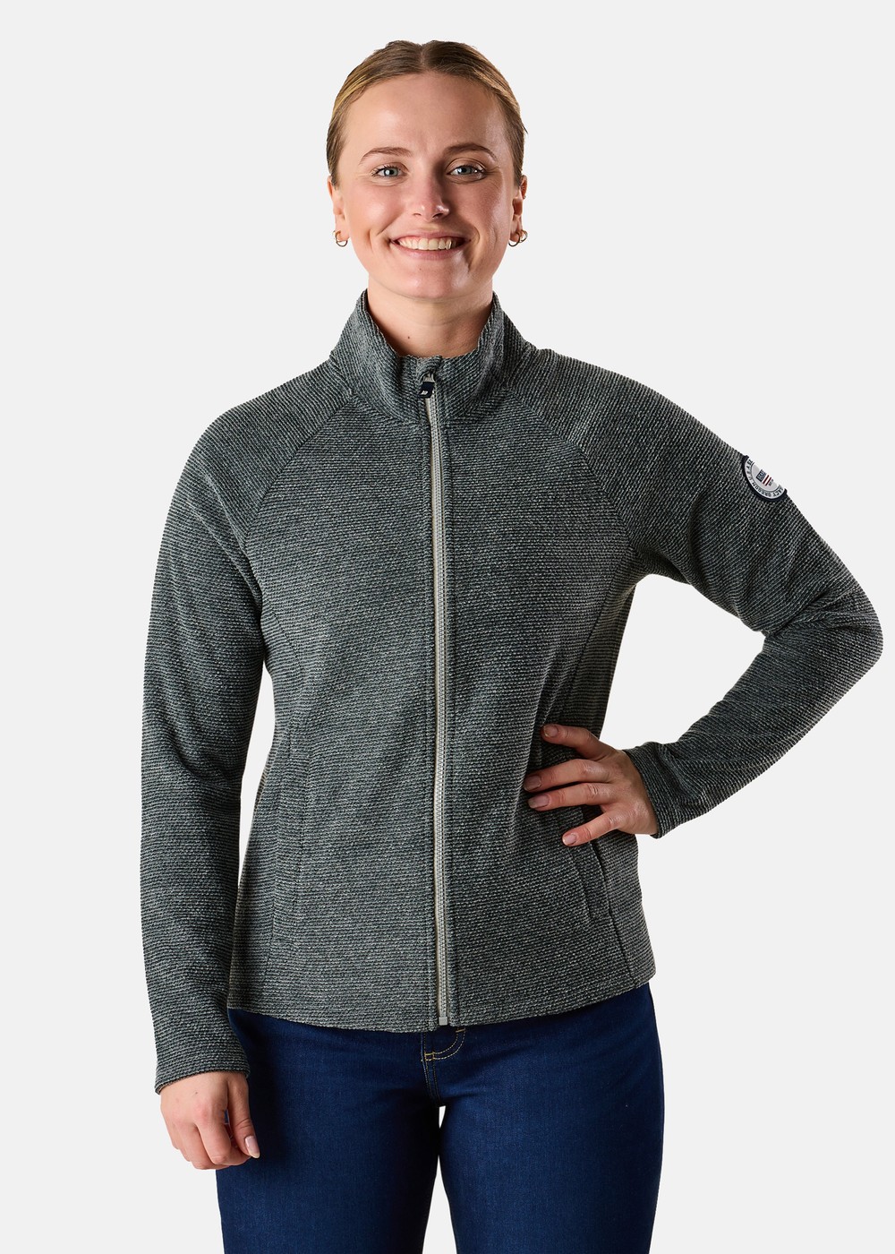 Sailor Fleece W, Green Melange, 38,  Tröjor