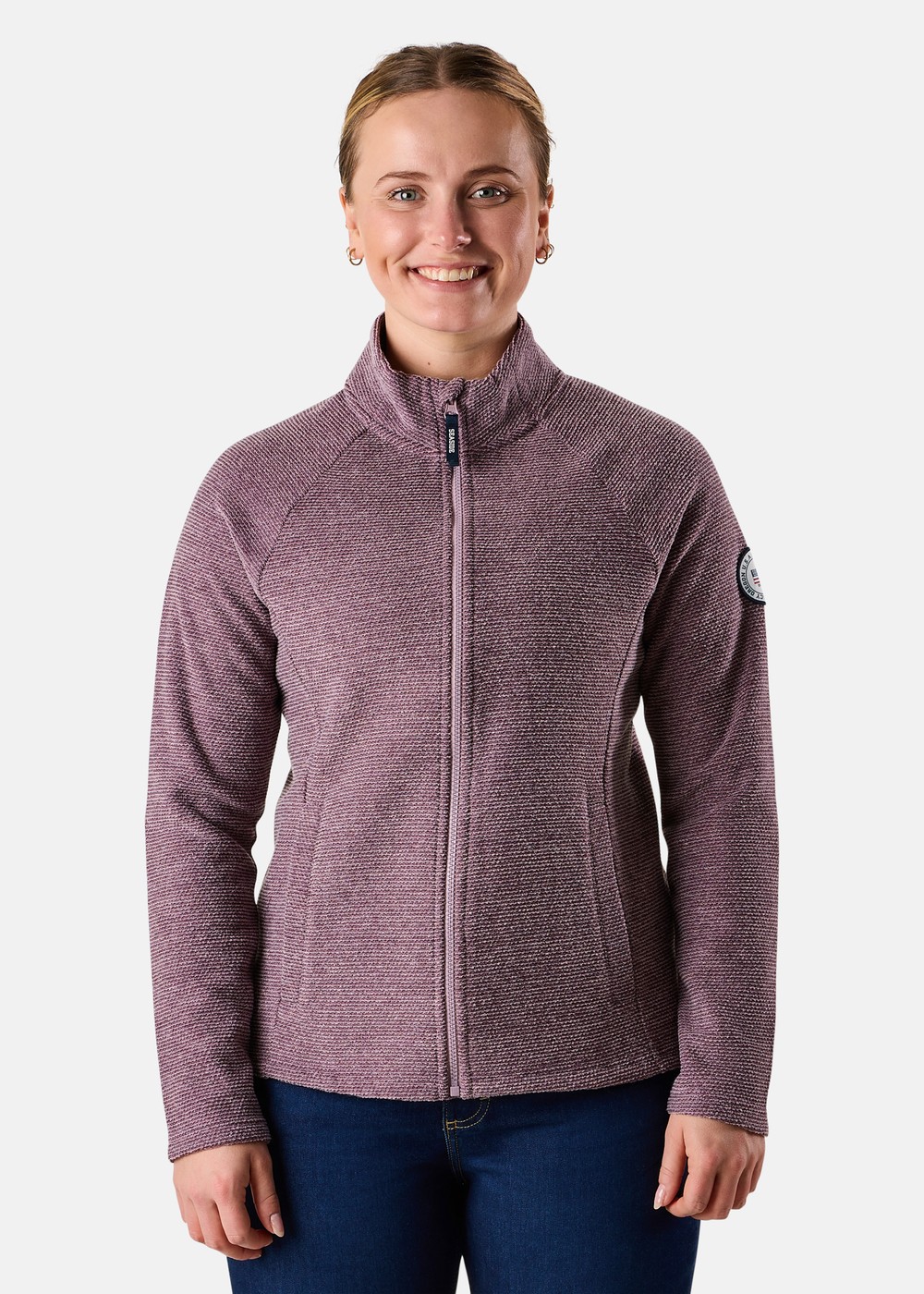 Sailor Fleece W, Mauve Melange, 48,  Tröjor