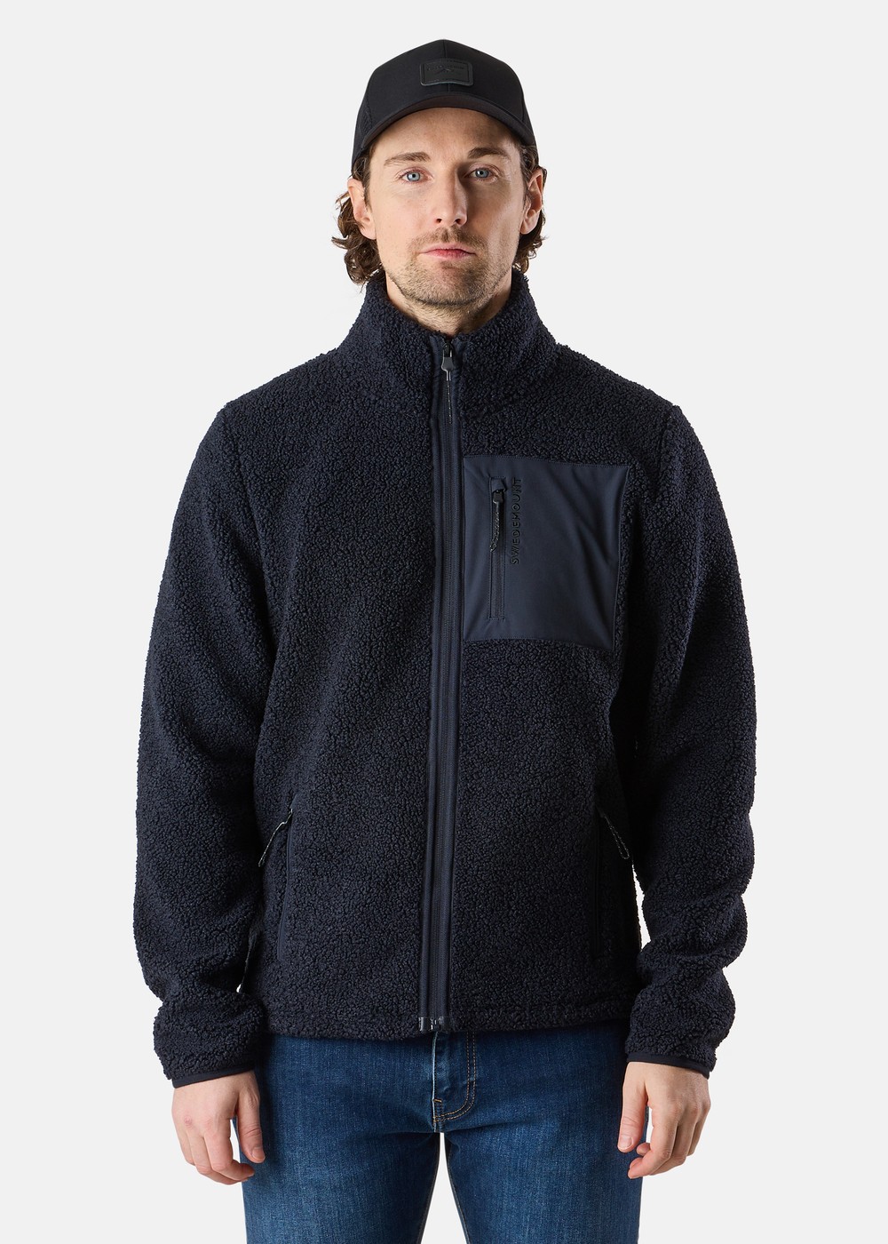Lofoten Pile Jacket, Dk. Navy/Dk. Navy, 2xl,  Fleecetröjor