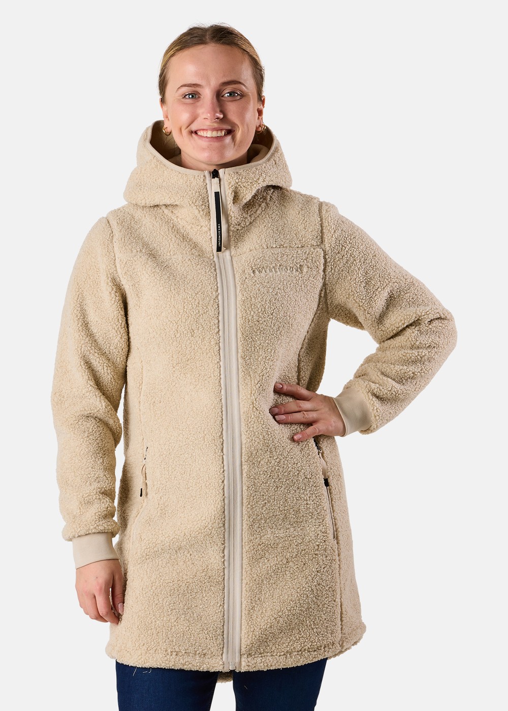 Lofoten Pile Coat W, Beige, 42,  Fleecetröjor Lofoten Pile Coat W, Beige, 42,  Fleecetröjor