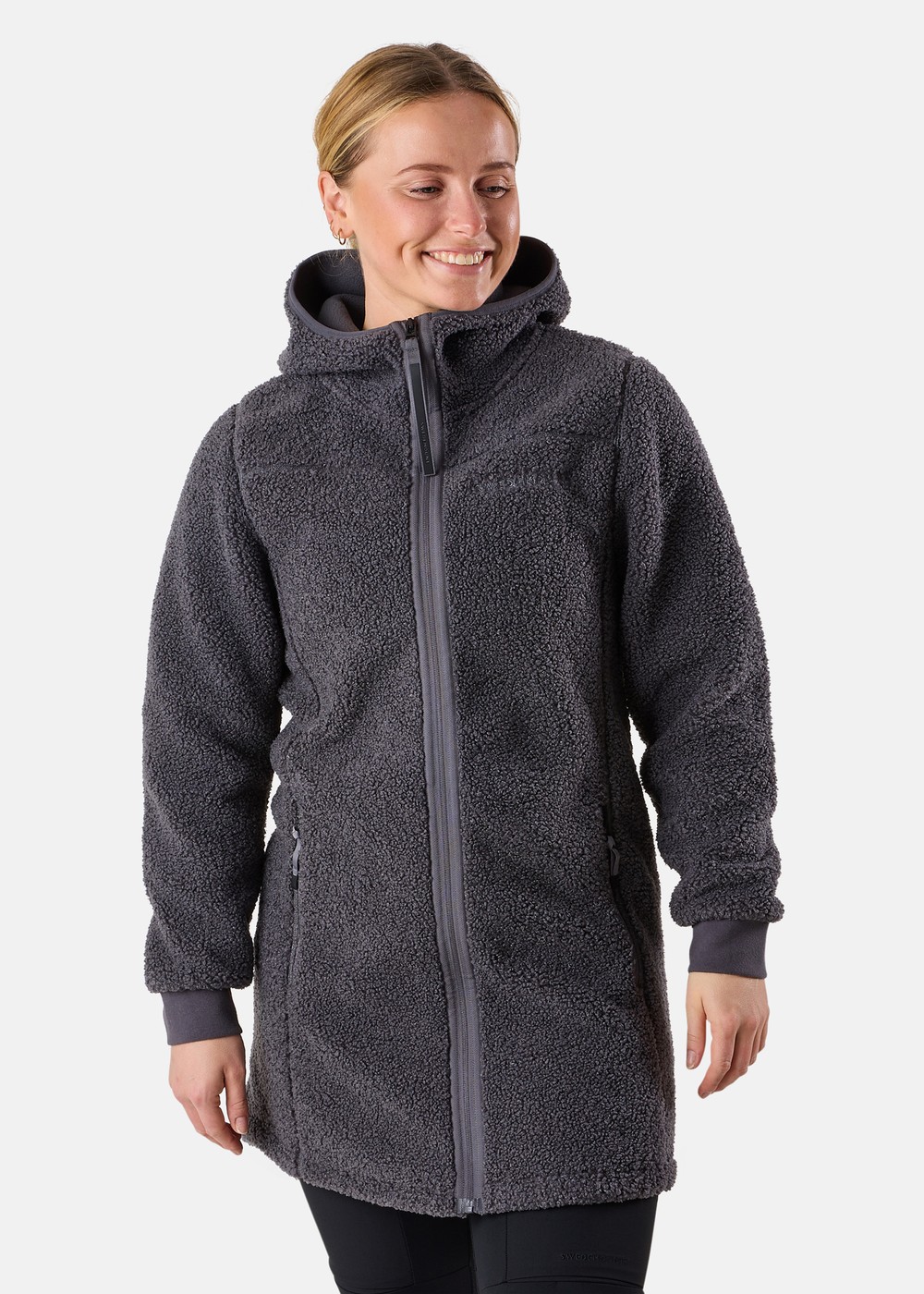 Lofoten Pile Coat W, Charcoal, 36,  Fleecetröjor Lofoten Pile Coat W, Charcoal, 36,  Fleecetröjor