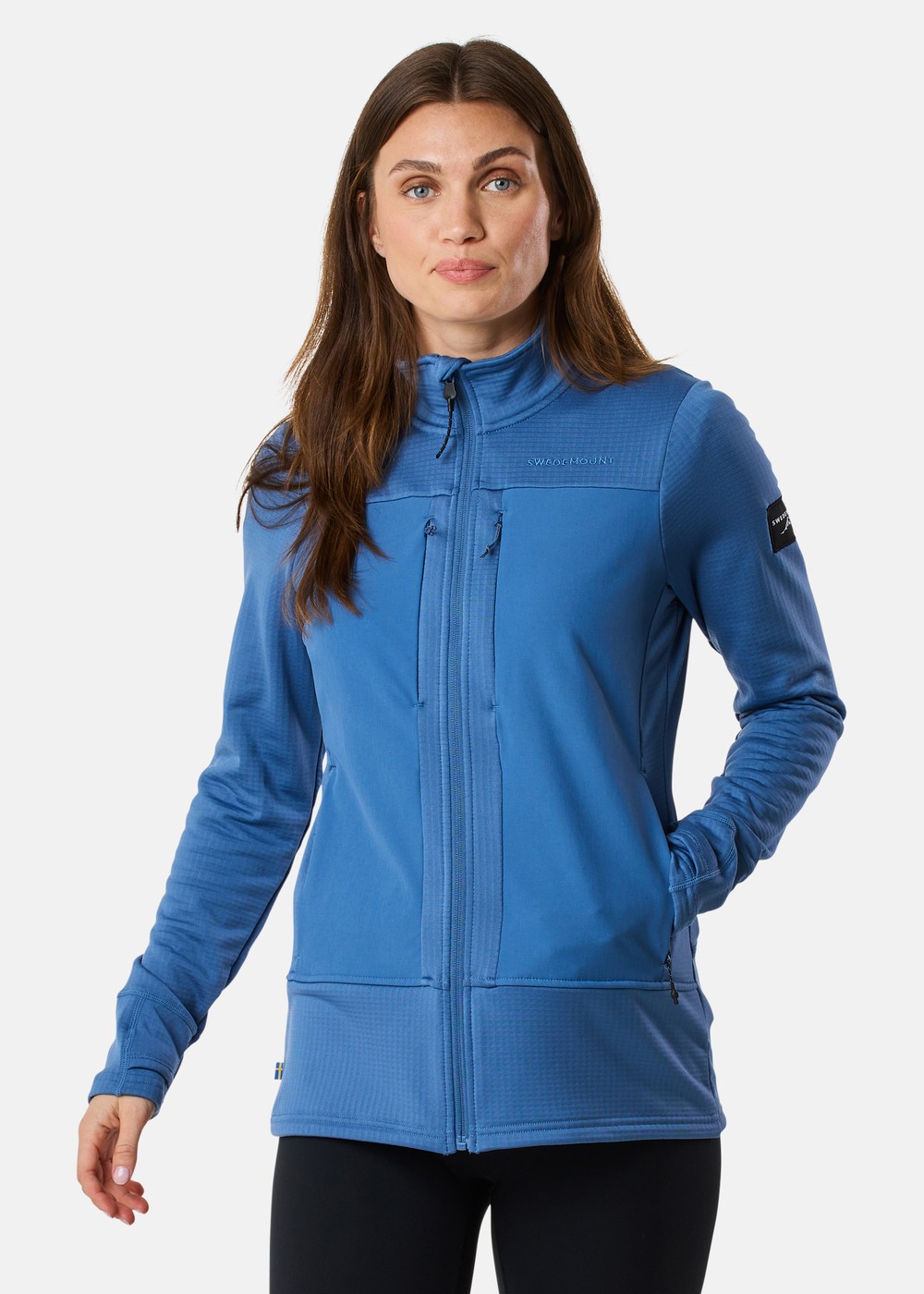 Trondheim Wind Mid Layer Full Zip W, Dusty Blue, 46,  Fleecetröjor Trondheim Wind Mid Layer Full Zip W, Dusty Blue, 46,  Fleecetröjor