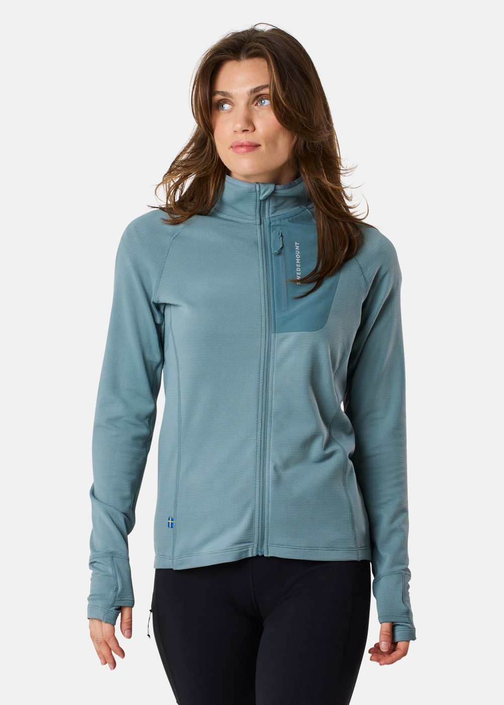 Ultra Light Tech Full Zip W, Sage Green, 40,  Hoodies Ultra Light Tech Full Zip W, Sage Green, 40,  Hoodies