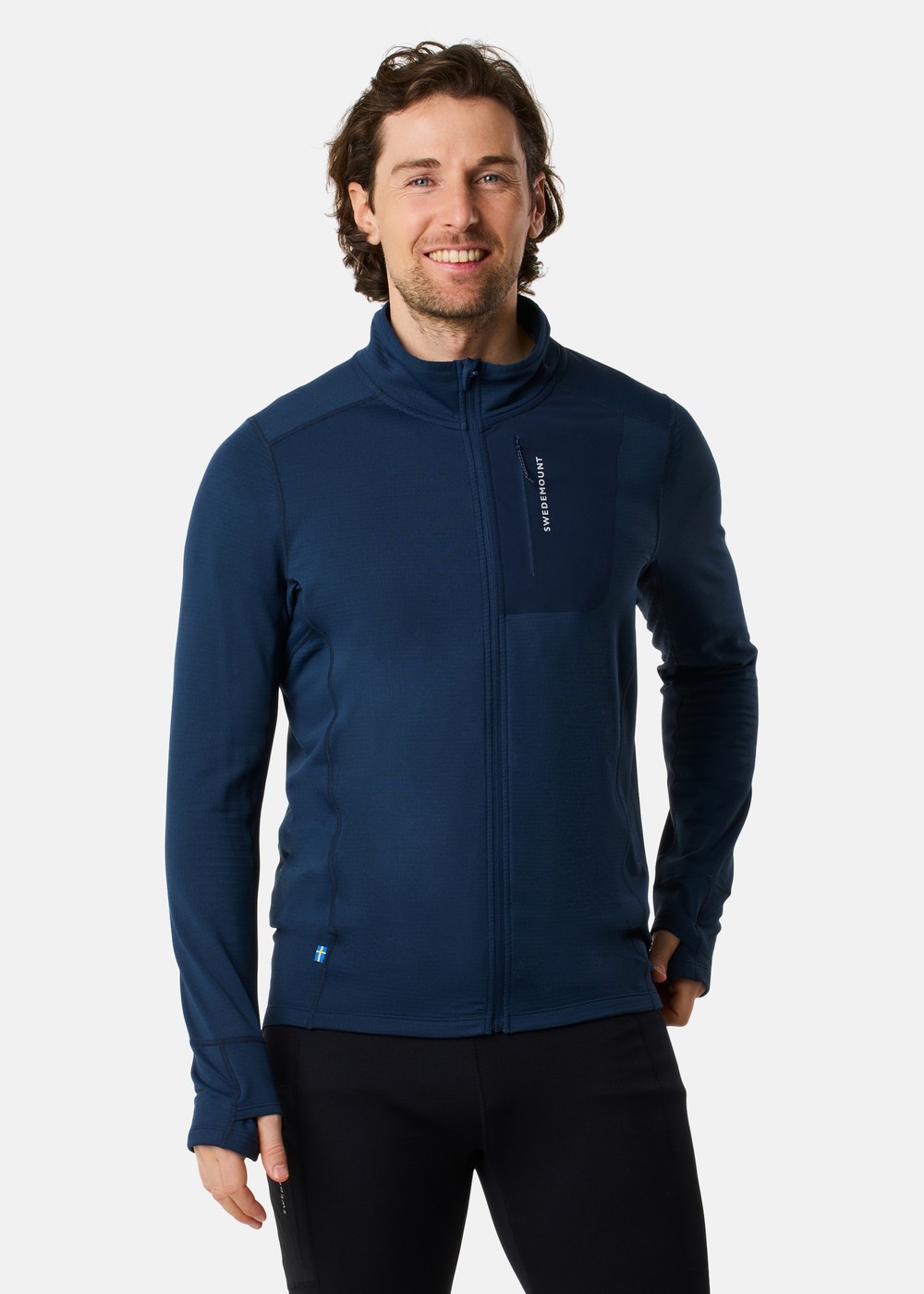Ultra Light Tech Full Zip, Navy, M,  Hoodies