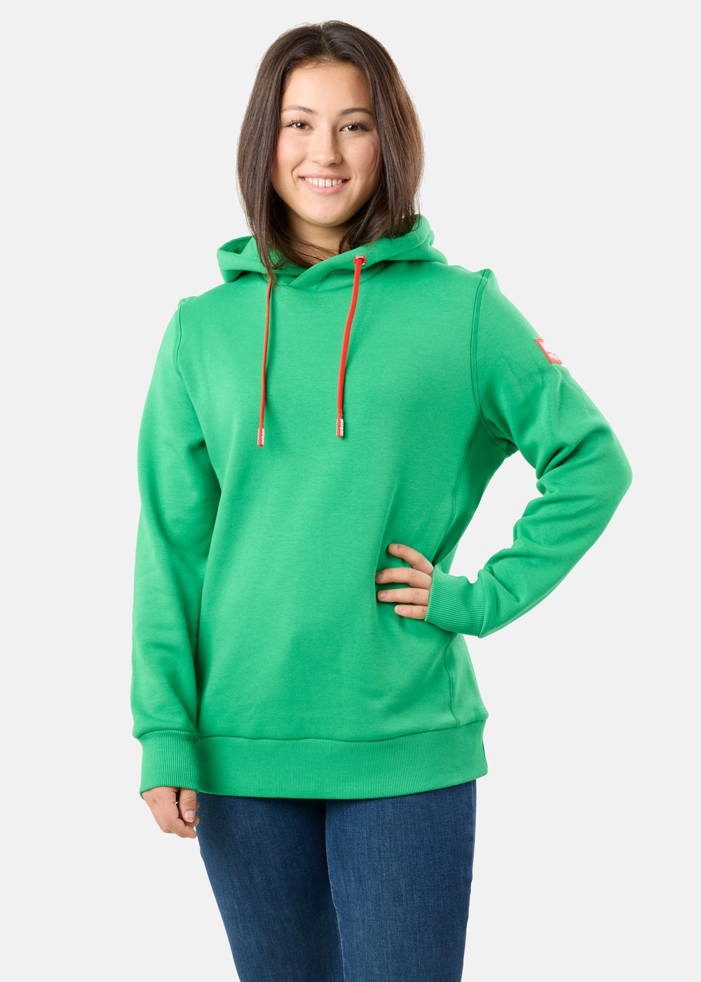 W Logo Hoody 2, Race Green, Xs,  Hoodies