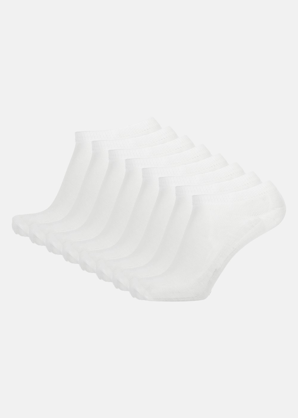 Ankle Sock 8-Pack, White, 39-42,  Bomullsstrumpor Ankle Sock 8-Pack, White, 39-42,  Bomullsstrumpor