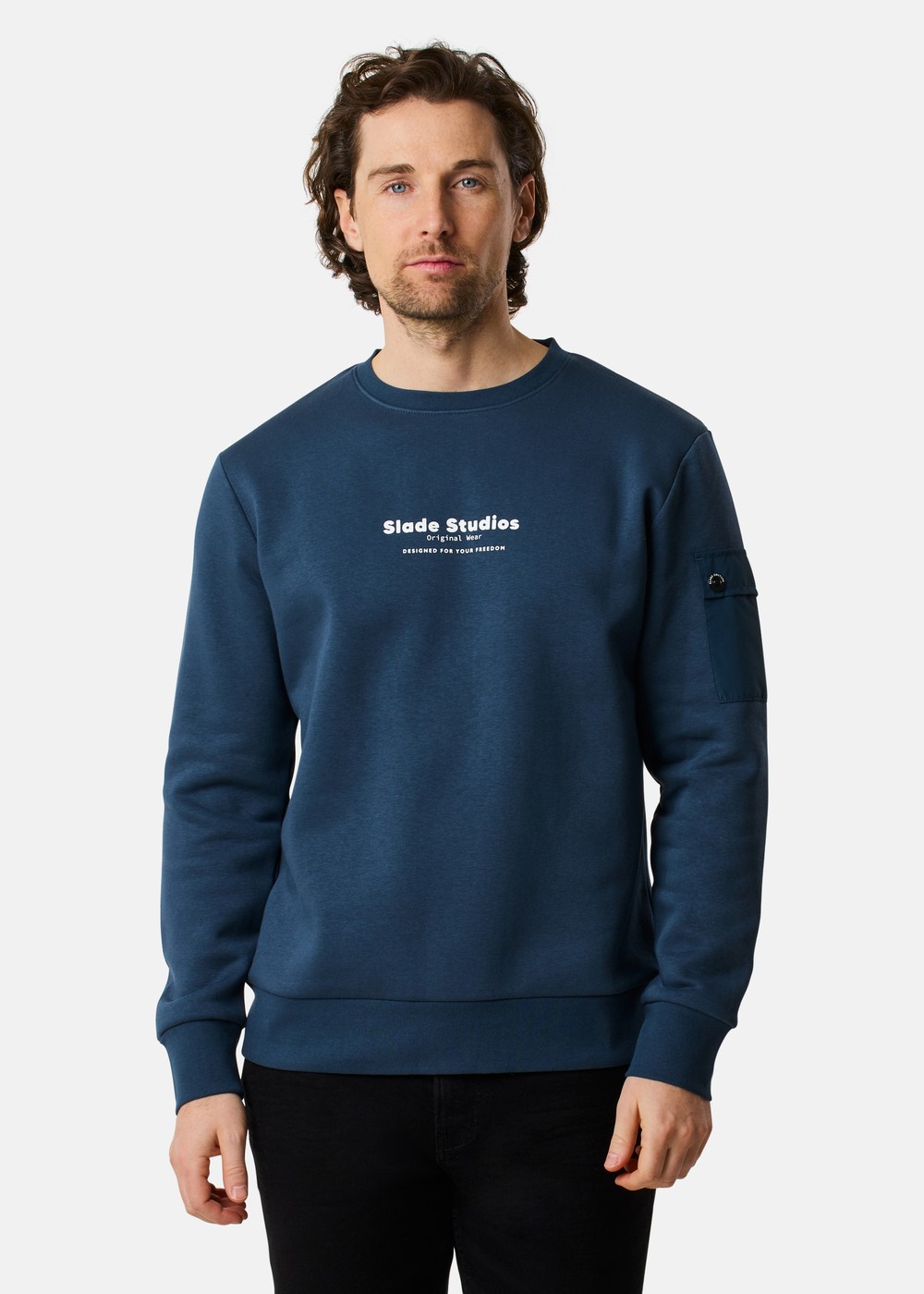 Slade Original Crewneck, Midnight Blue, S,  Sweatshirts Slade Original Crewneck, Midnight Blue, S,  Sweatshirts