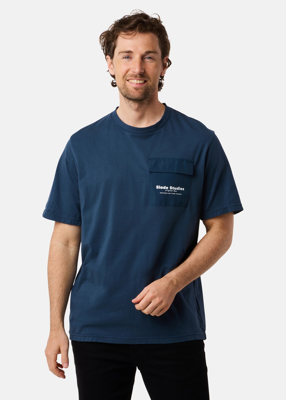 Slade Pocket Tee, Midnight Blue, L,  T-Shirts Slade Pocket Tee, Midnight Blue, L,  T-Shirts