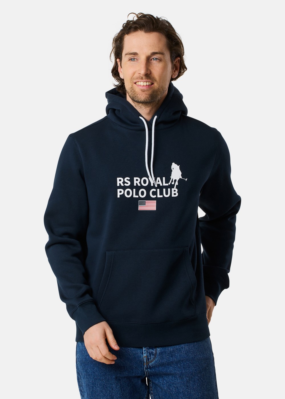 Rs Polo Hood, Dk. Navy, 3xl,  Hoodies Rs Polo Hood, Dk. Navy, 3xl,  Hoodies