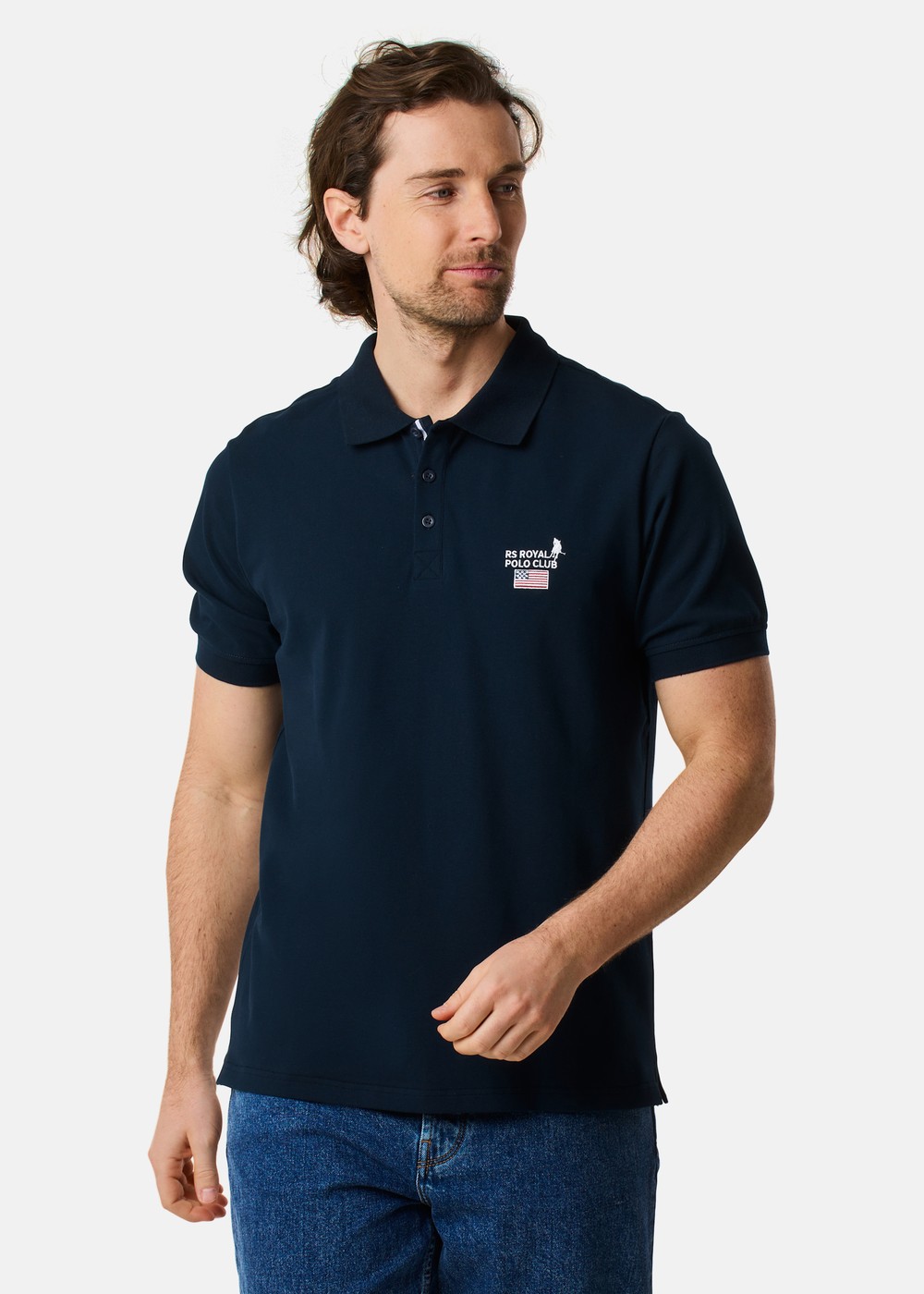 Rs Polo Pike, Dk. Navy, 2xl,  Piketröjor Rs Polo Pike, Dk. Navy, 2xl,  Piketröjor