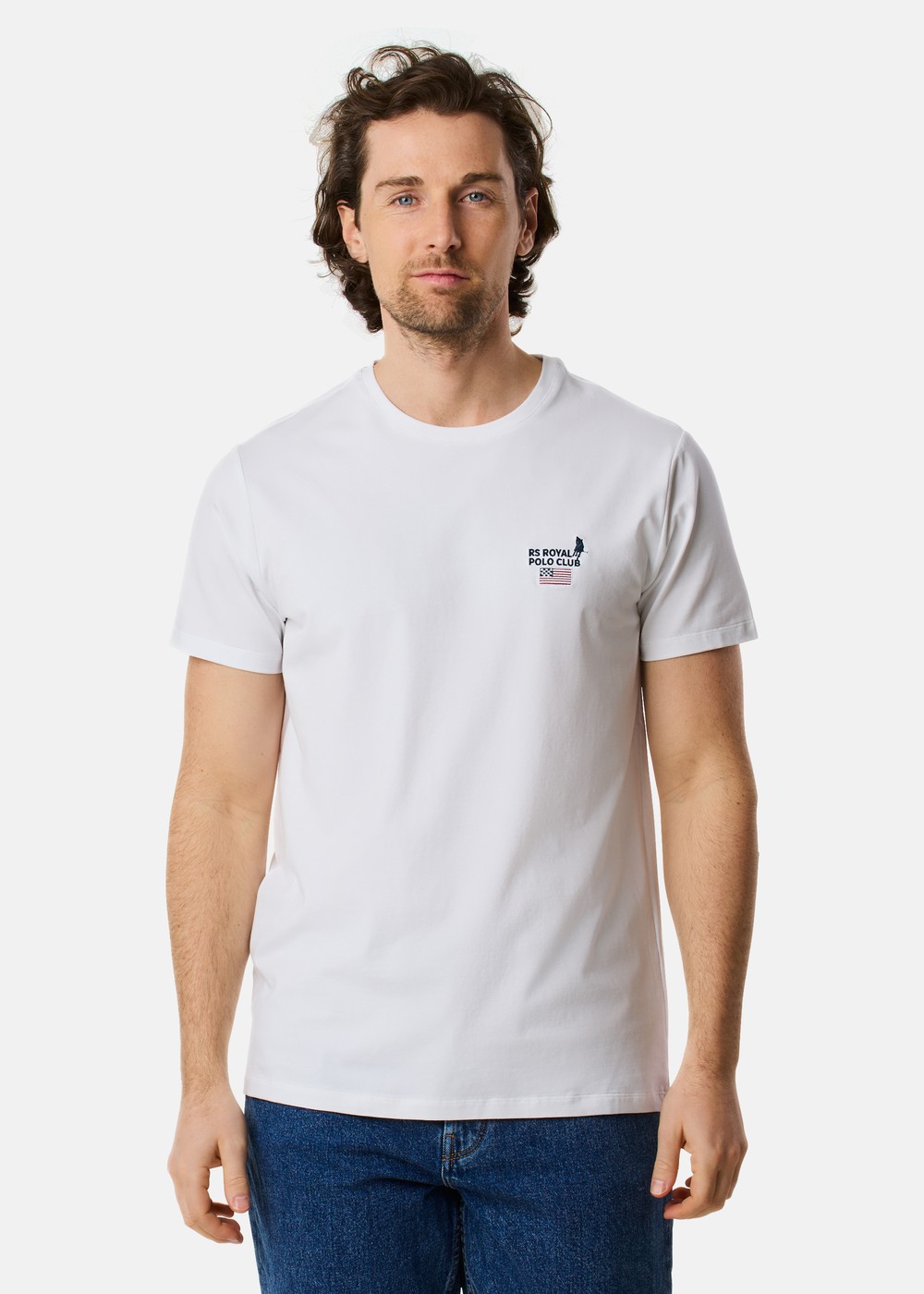 Rs Polo Crew Tee, White, 4xl,  T-Shirts Rs Polo Crew Tee, White, 4xl,  T-Shirts