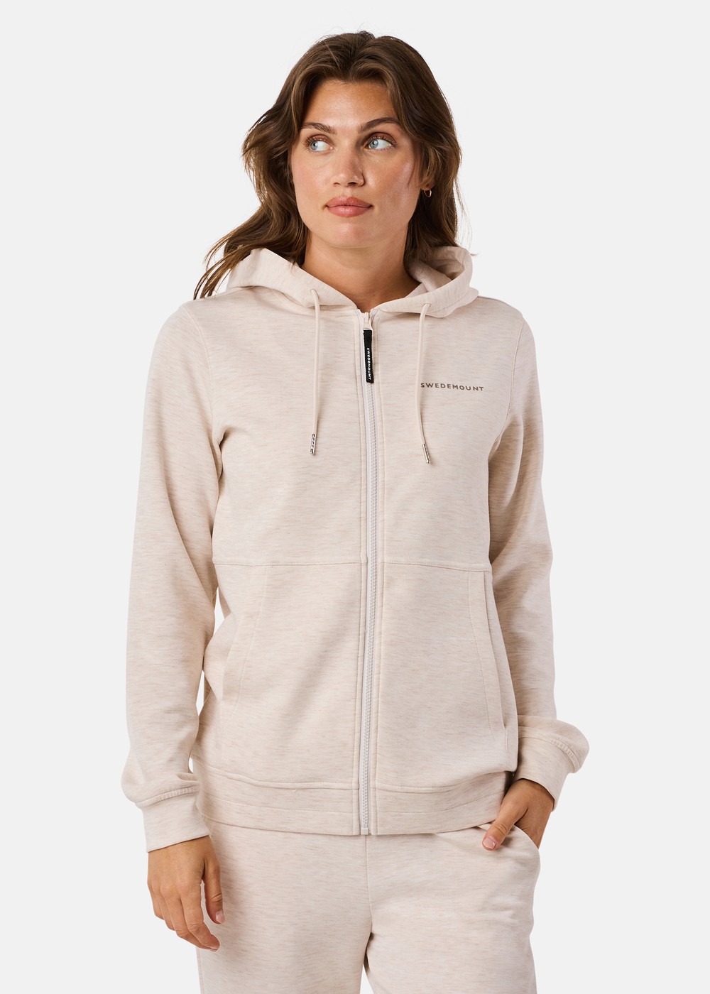 Move Soft Full Zip Hood W, Oatmeal Melange, 40,  Hoodies Move Soft Full Zip Hood W, Oatmeal Melange, 40,  Hoodies