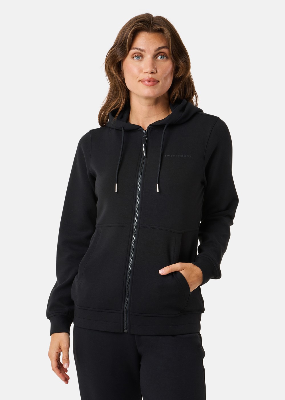 Move Soft Full Zip Hood W, Black, 34,  Hoodies
