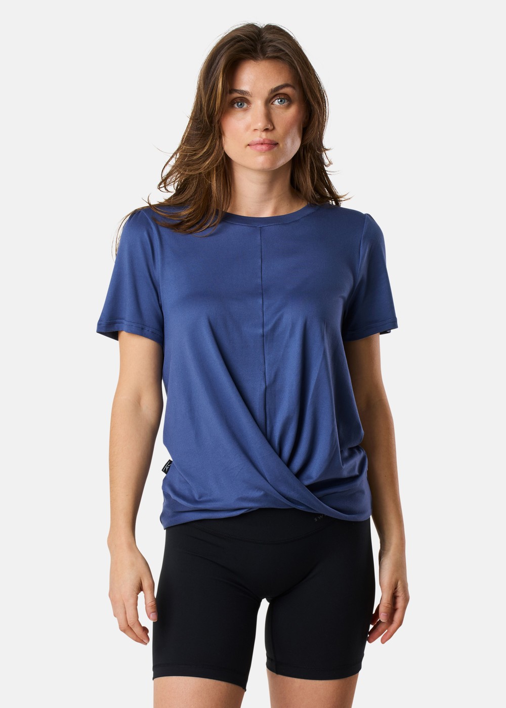 Core Wrap Soft Tee W, Lt. Midnight Blue, 44,  T-Shirts Core Wrap Soft Tee W, Lt. Midnight Blue, 44,  T-Shirts