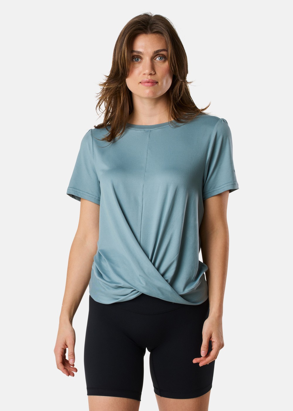Core Wrap Soft Tee W, Lt. Sage Green, 44,  T-Shirts Core Wrap Soft Tee W, Lt. Sage Green, 44,  T-Shirts