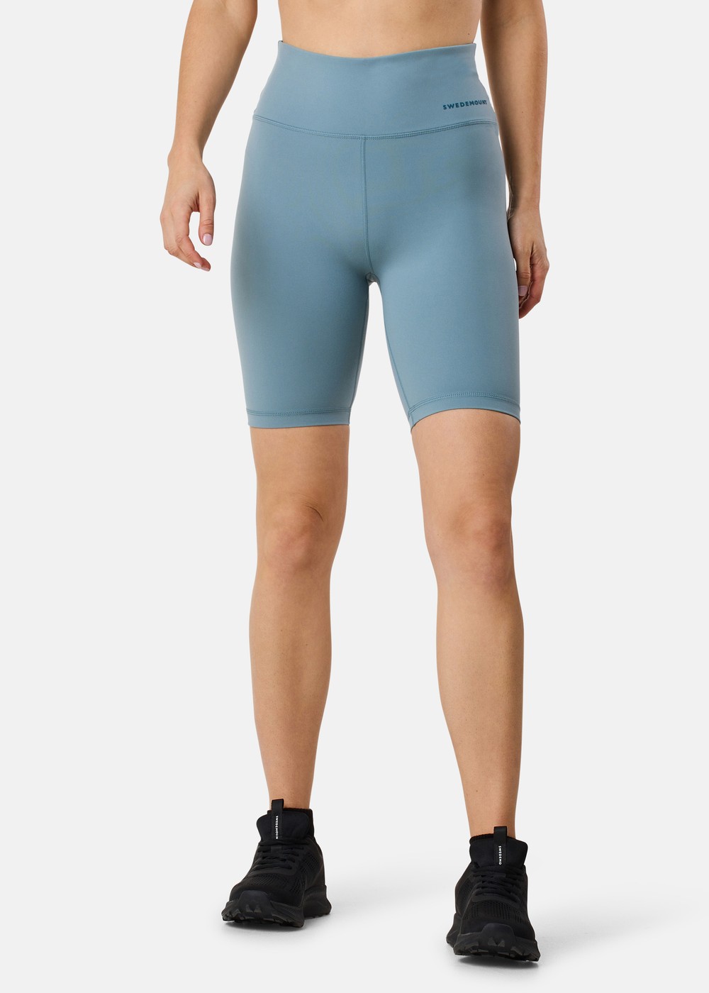 Core High Waist Tights Short W, Sage Green, 42,  Träningsshorts