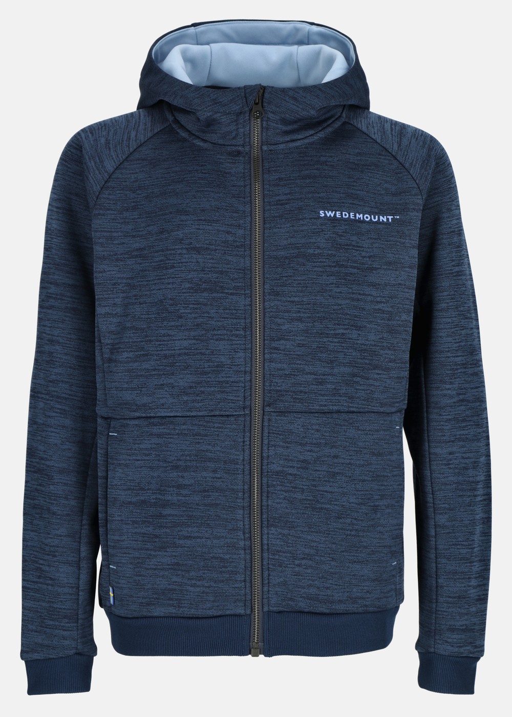 Training Logo Zip Hood Jr Ii, Navy Melange/Lt Blue, 140,  Hoodies Training Logo Zip Hood Jr Ii, Navy Melange/Lt Blue, 140,  Hoodies