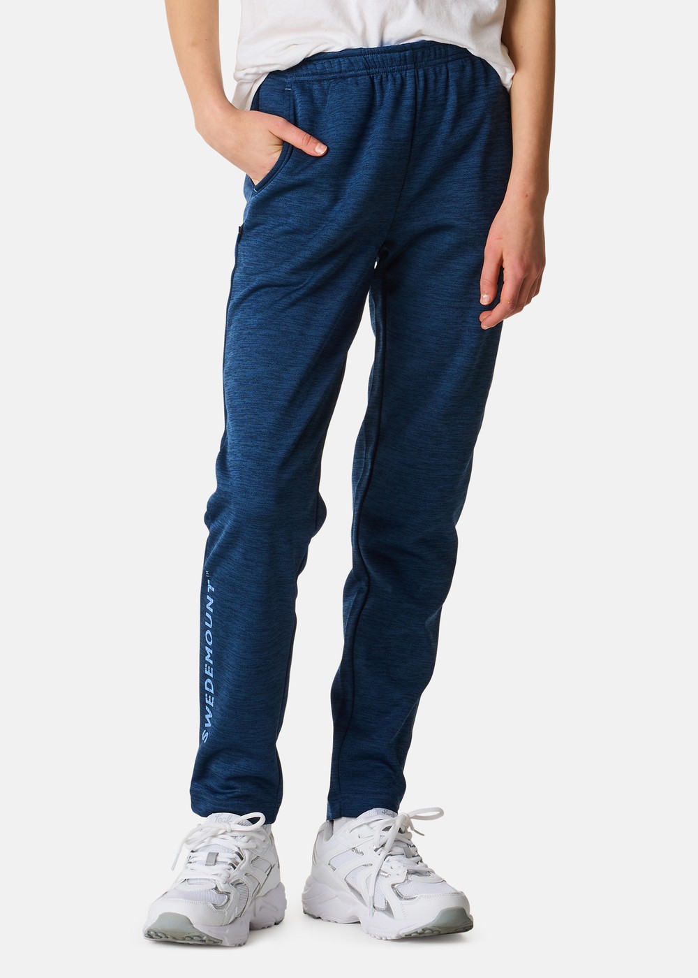 Training Logo Pants Jr Ii, Navy Melange/Lt Blue, 150,  Sweatpants Training Logo Pants Jr Ii, Navy Melange/Lt Blue, 150,  Sweatpants