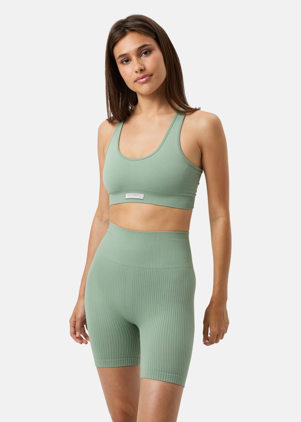 Studio Seamless Low Sports Bra, Lily Pad, M,  Sport-Bh Studio Seamless Low Sports Bra, Lily Pad, M,  Sport-Bh